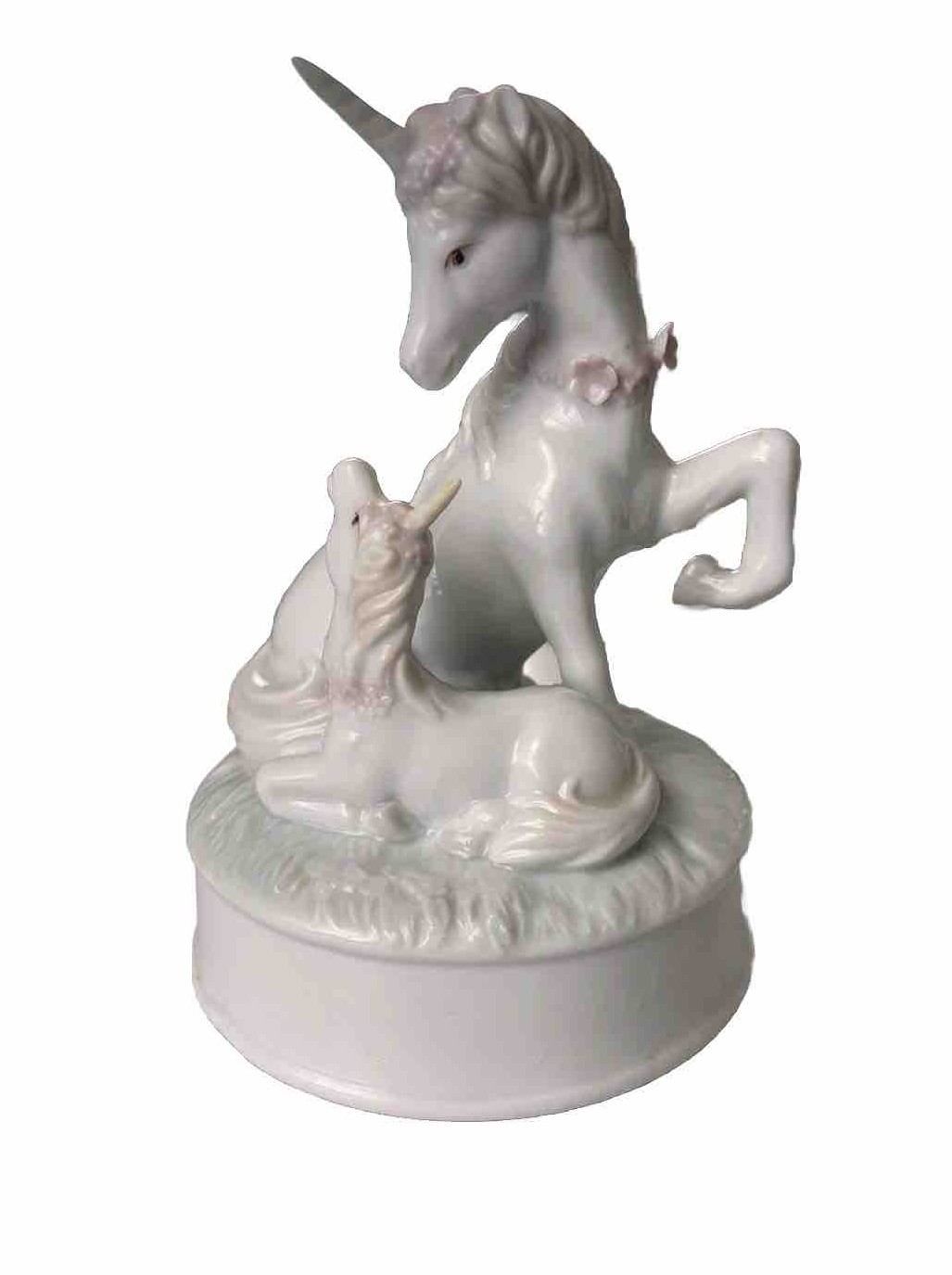 Vintage 1989 Arnart “Unicorn And Foal” Music Box [Please Read Description :)]