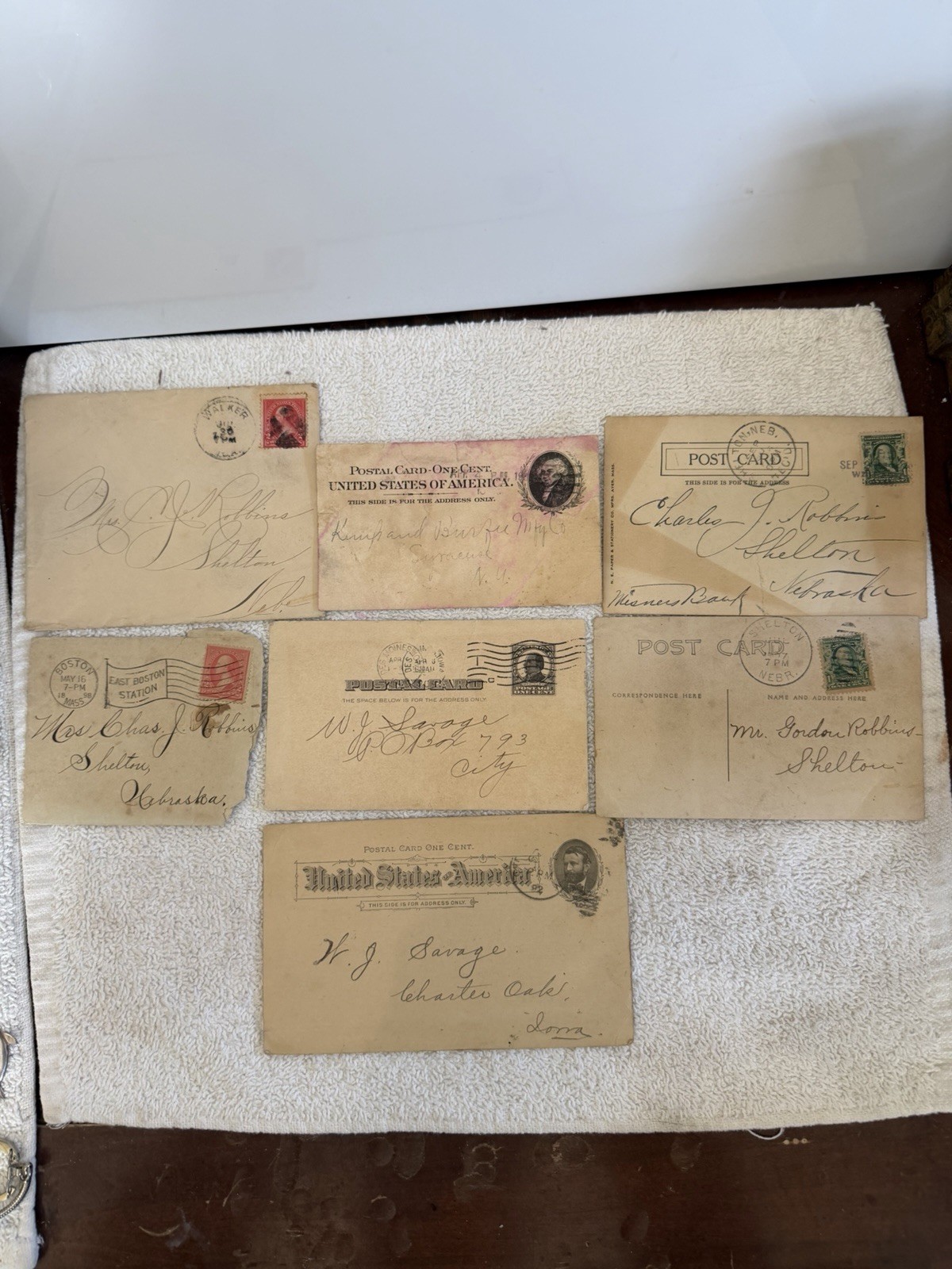 7 Antique Postcards 1892-1908 Iowa History RPPC Photo Letter Ephemera Old Mill 7 Antique Postcards 1892-1908 Iowa History RPPC Photo Letter Ephemera Old Mill