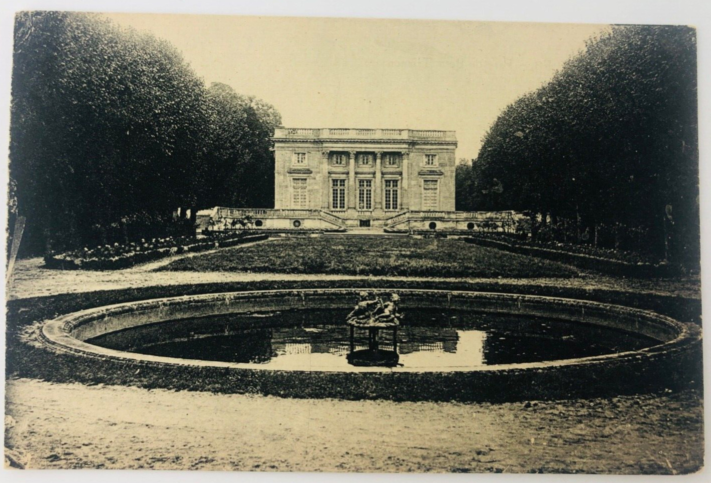 Vtg Versailles France Palace of Versailles Petite Tianon Postcard P104