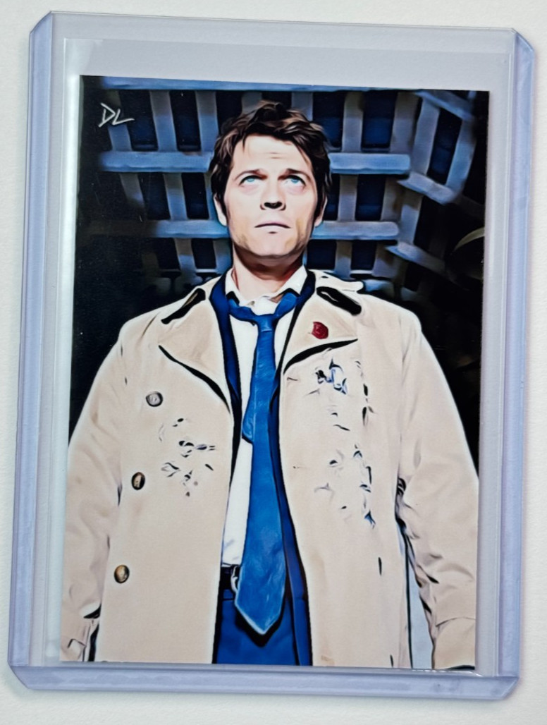 Castiel Limited Edition Artist Signed “Supernatural” Trading Card 3/10