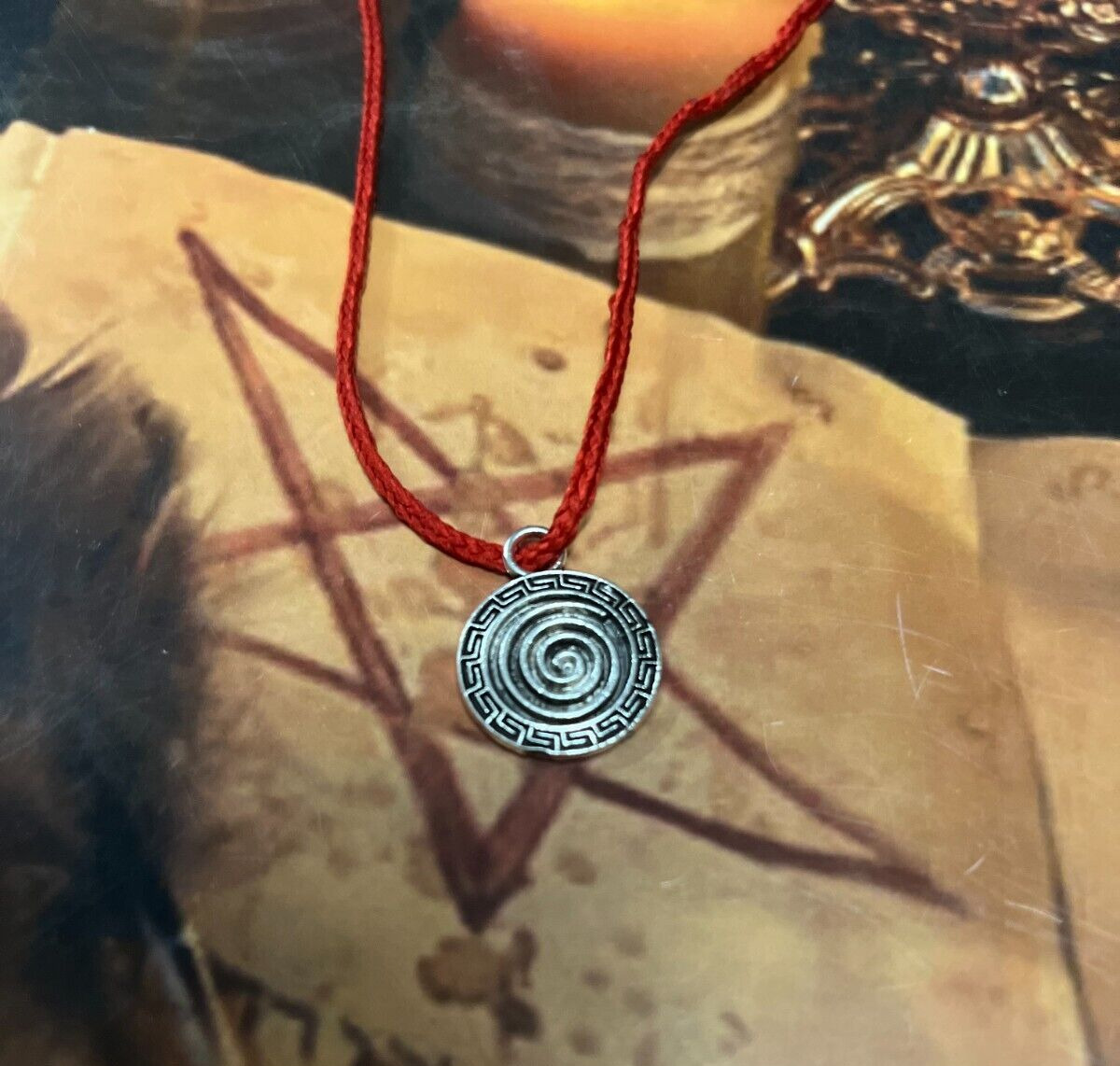 Occult Power Eye of Kali Talisman Overcome Enemies Good Luck Mystic Powers++