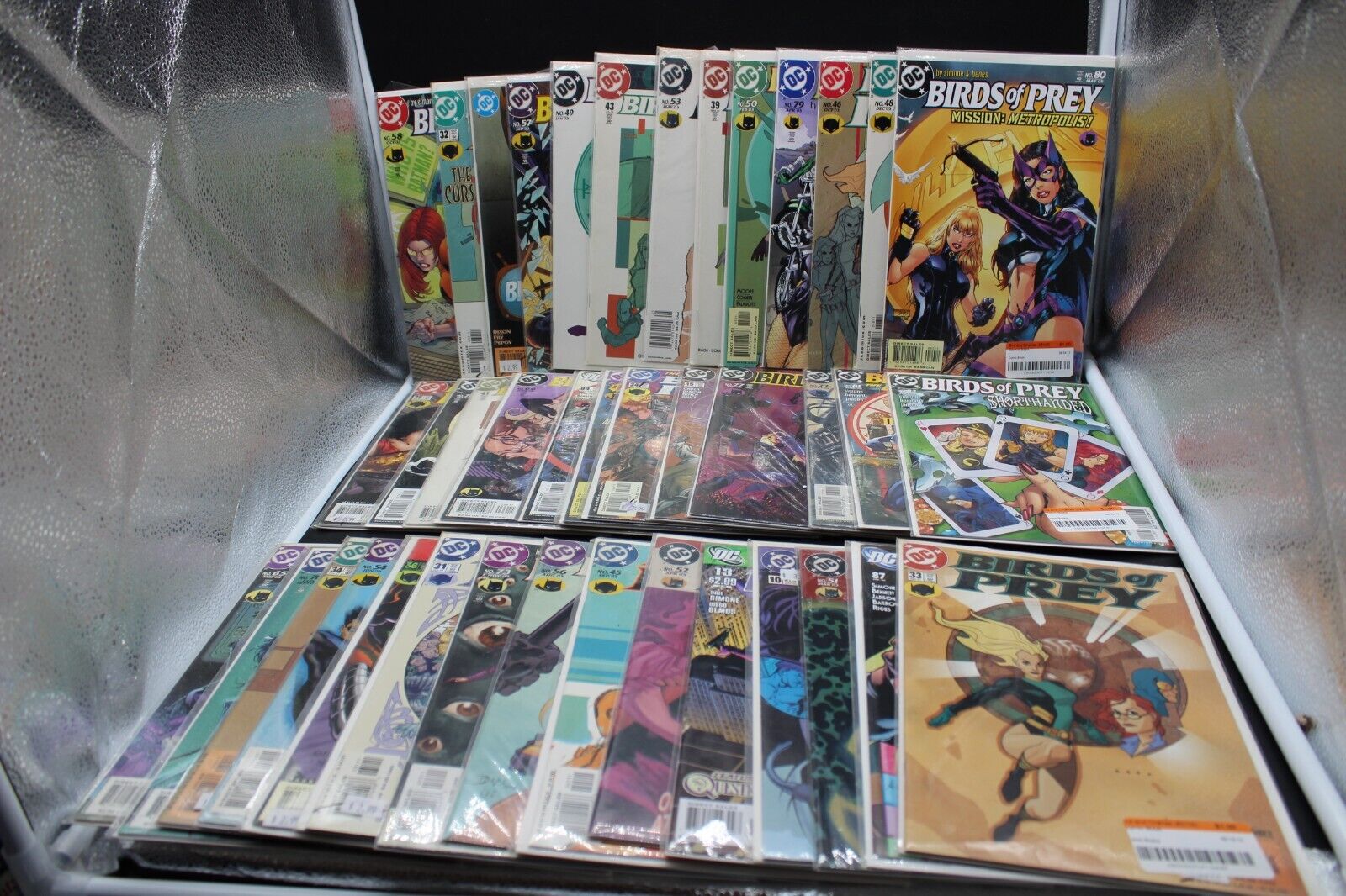 Birds of Prey  LOT OF 60 (see pictures for all issues) DC