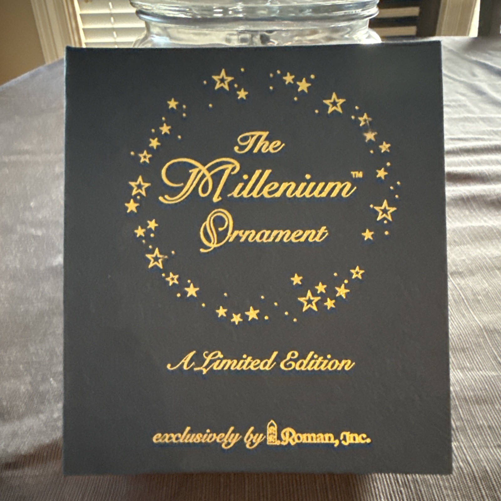 The Millennium 2000 Limited Edition Christmas Tree Ornament By Roman 3.75\