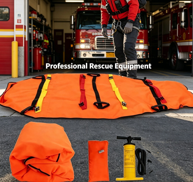 Vacuum Emergency Stretcher Negative Pressure Rescue PVC Flame-Retardant Airbag 