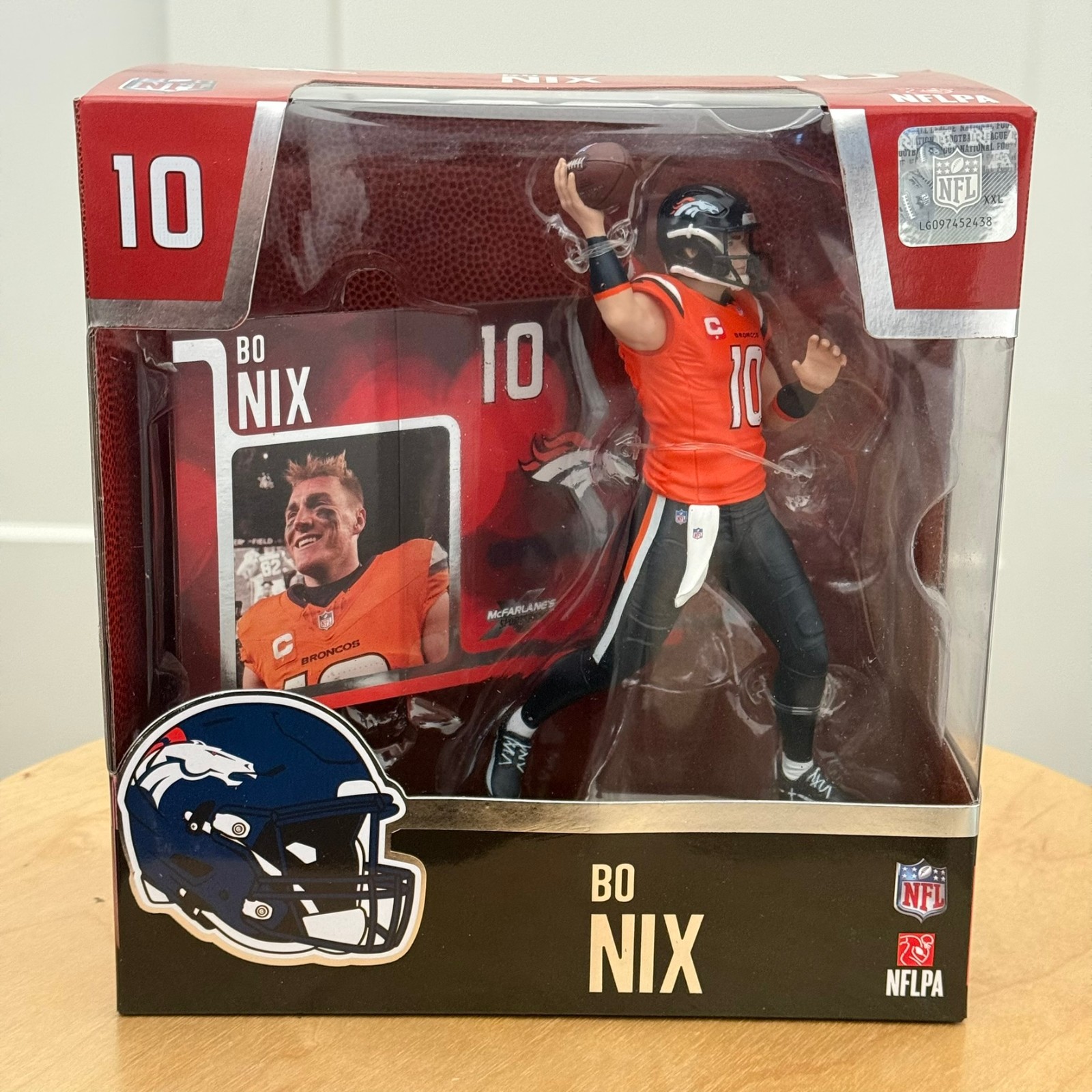 Bo Nix Denver Broncos Mcfarlane Legacy Series 7