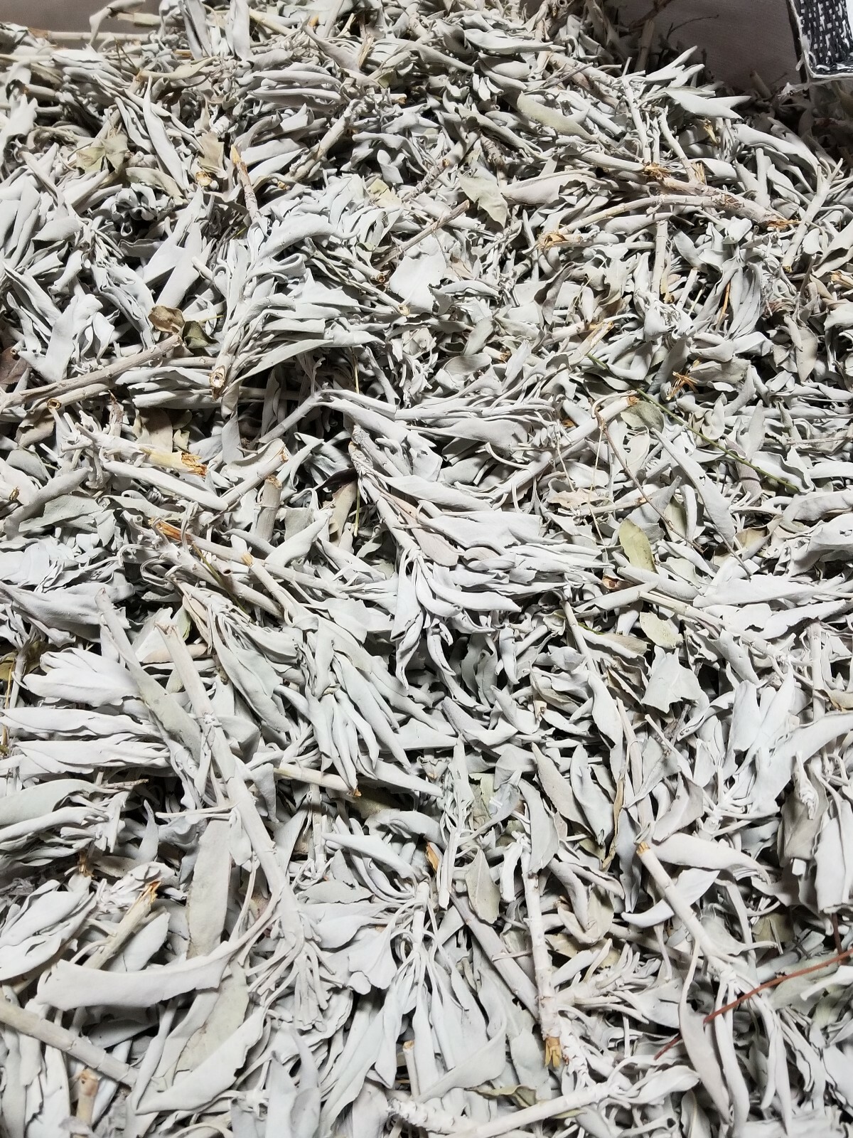 California White SAGE Smudge Loose Cluster Incense Bulk (1 pound) NEW California White SAGE Smudge Loose Cluster Incense Bulk (1 pound) NEW