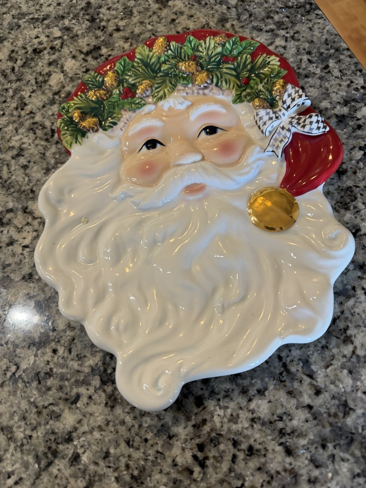 Waterford Holiday Heirloom 2002 St. Nicholas Cookie Plate 10