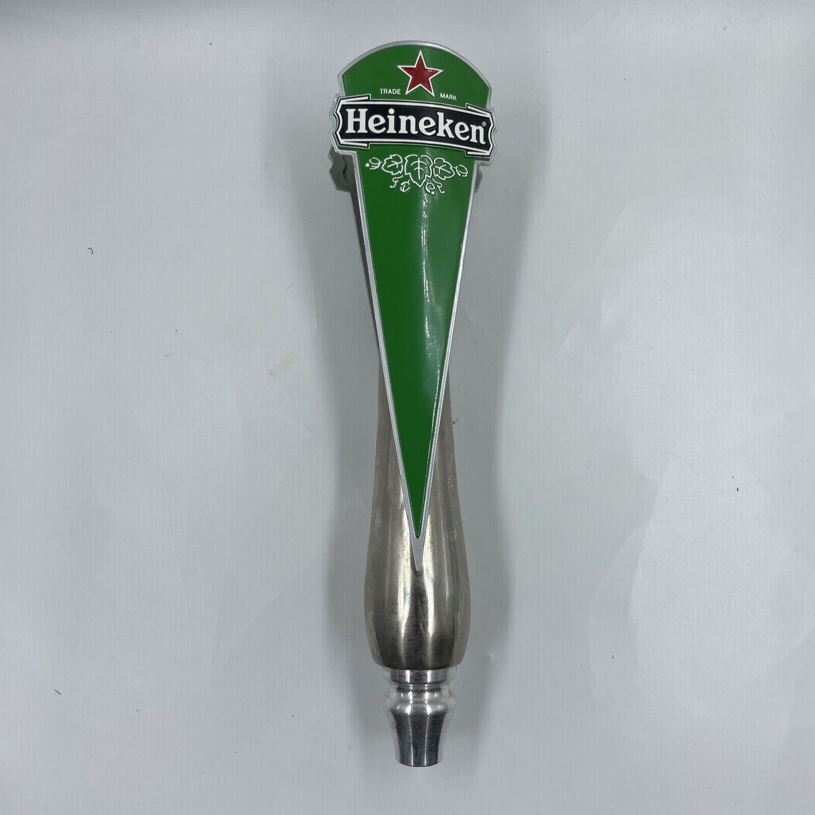 Heineken 11.5 Inch Tap Handle Heineken Red Star Pub Logo Beer Tap Handle