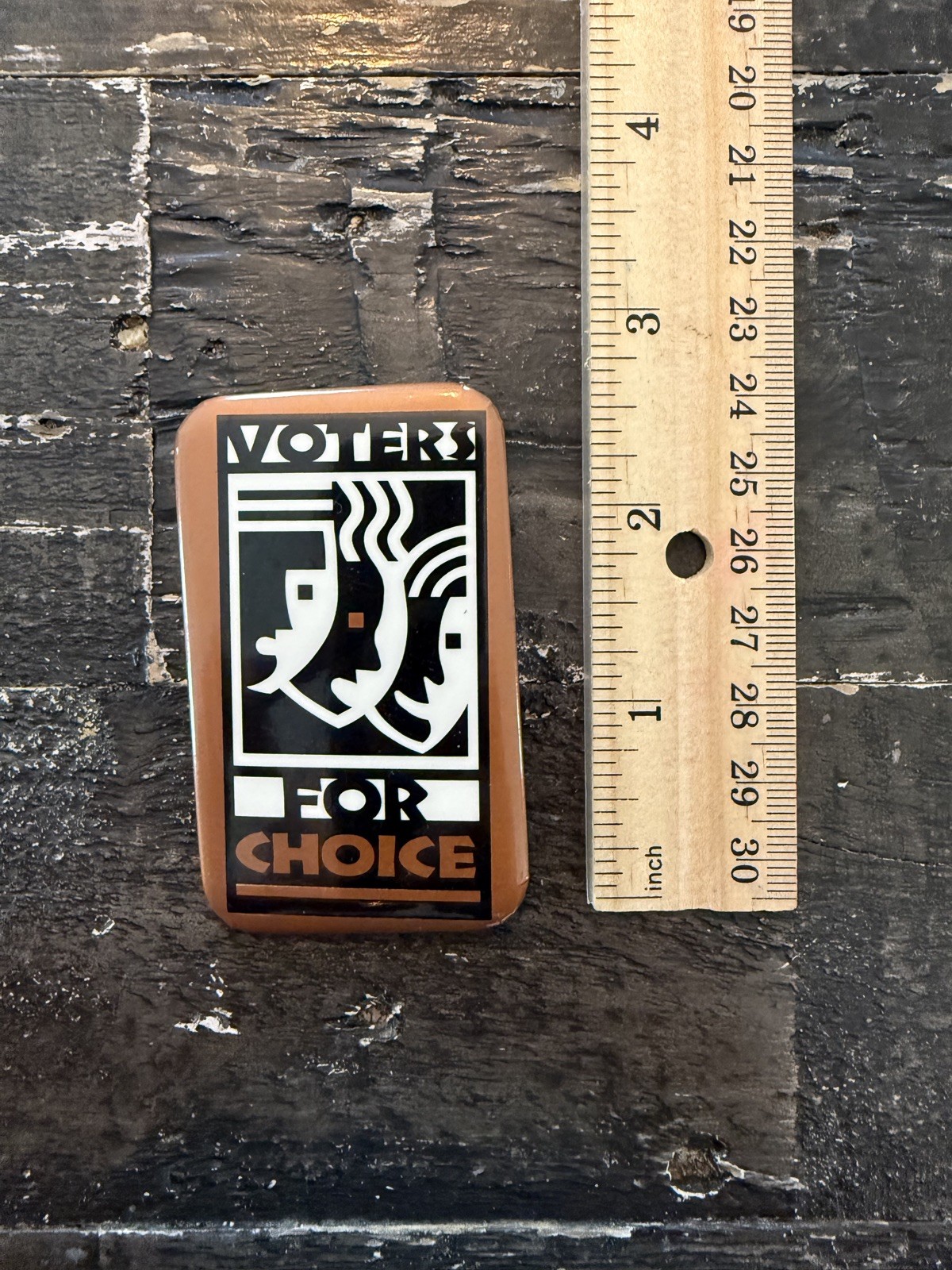 Vintage Voters For Choice Pin Button - Pearl Jam L7 Neil Young 90s Pro Choice