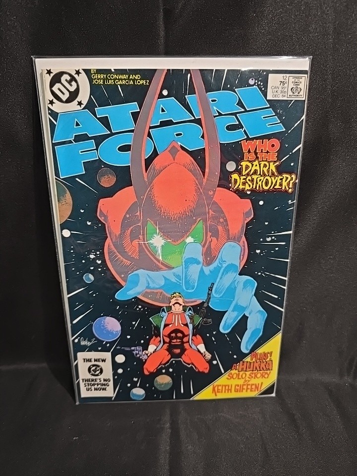 ATARI FORCE #12 DECEMBER 1984 DC COMICS GERRY CONWAY 9.6 NM+ COPPER AGE ATARI FORCE #12 DECEMBER 1984 DC COMICS GERRY CONWAY 9.6 NM+ COPPER AGE