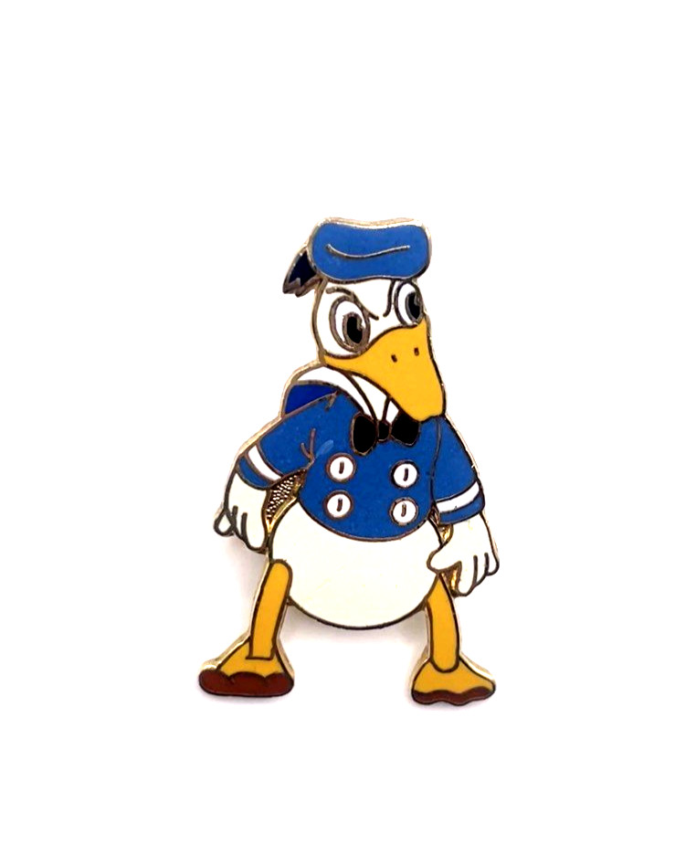 Old Fashioned Classic Angry Sailor Donald Duck Doll Art of Disney Pin 1105