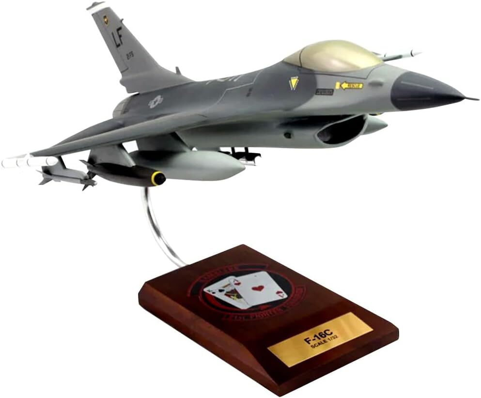 USAF General Dymanics F-16C Falcon 21st FS Desk Display 1/32 Model SC Airplane