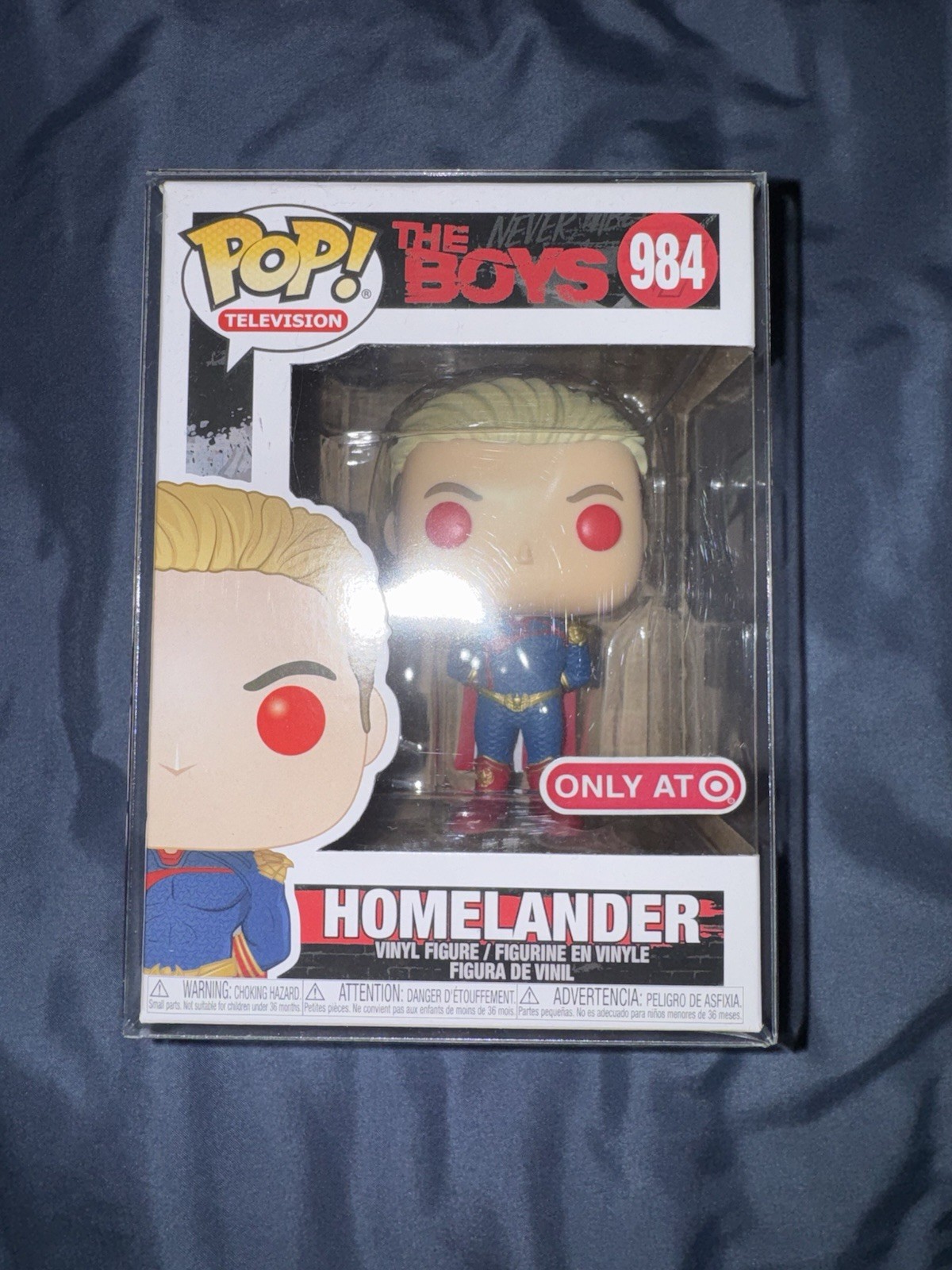 Funko Pop Television: The Boys - Homelander (Red Eyes) #984 Target Exclusive,