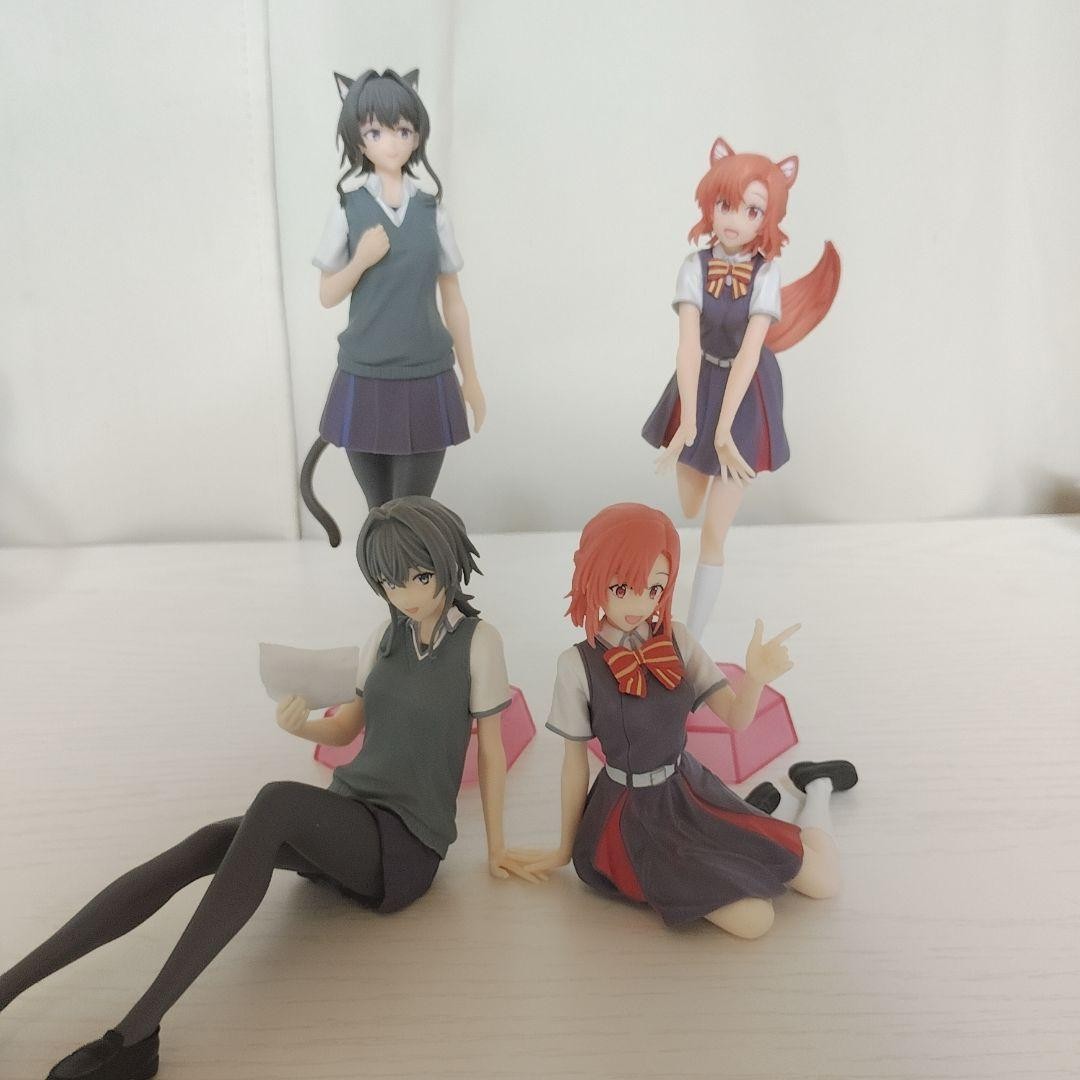 Whisper Me a Love Song Figure Set Asakura Nagi Kinoshita Himari 4 Pieces