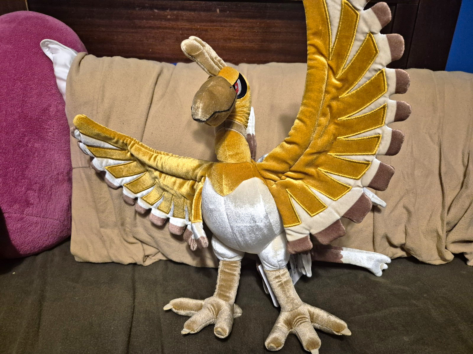 Pokémon Center Ho-Oh Gold & Silver Legends Plush New With Tags