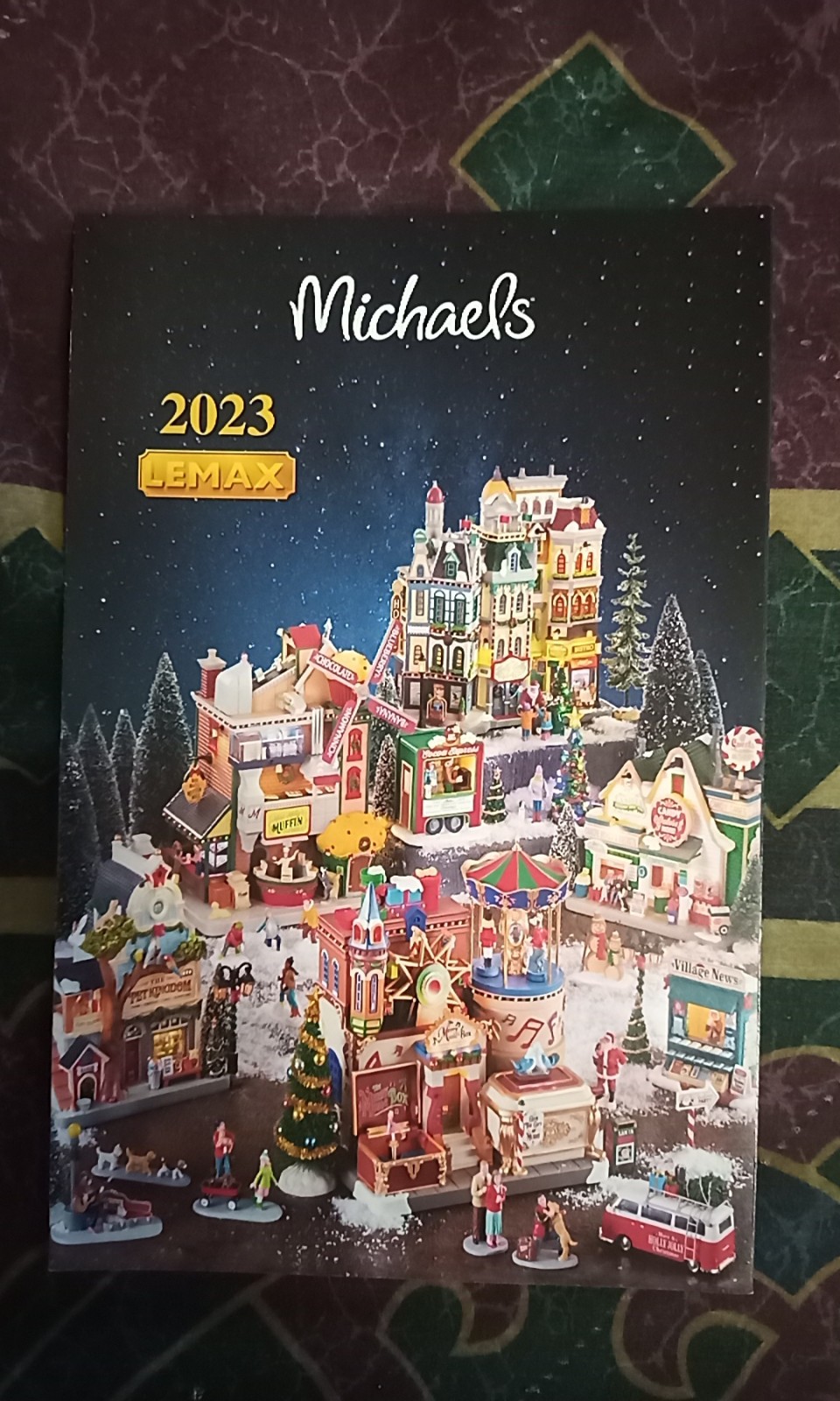 Lemax 2023 Michaels catalog brochure Christmas Village