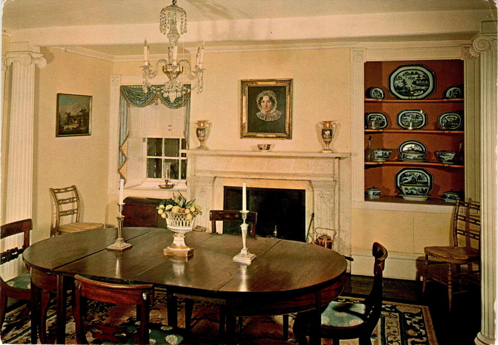Abigail Adams Smith Mansion, Mrs. John Adams, Colonial Dames of Postcard