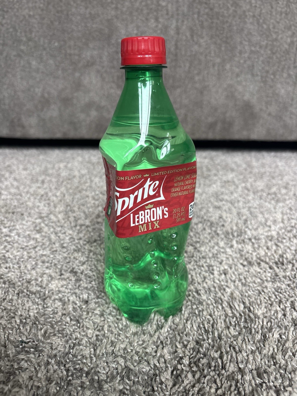 LeBron James 2015 Sprite LeBron’s Mix Limited Edition 20 Oz Bottle Coca-Cola