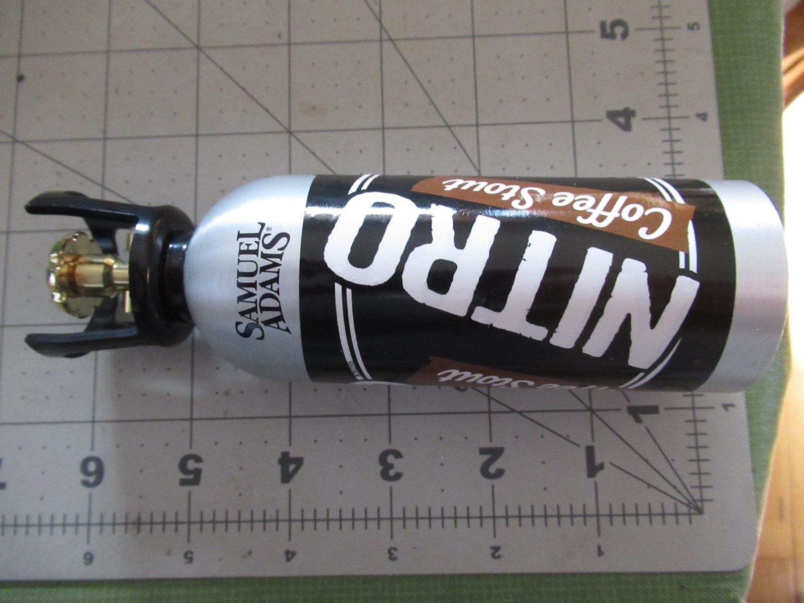 Samuel Adams Nitro Coffee Stout Short Tap Handle