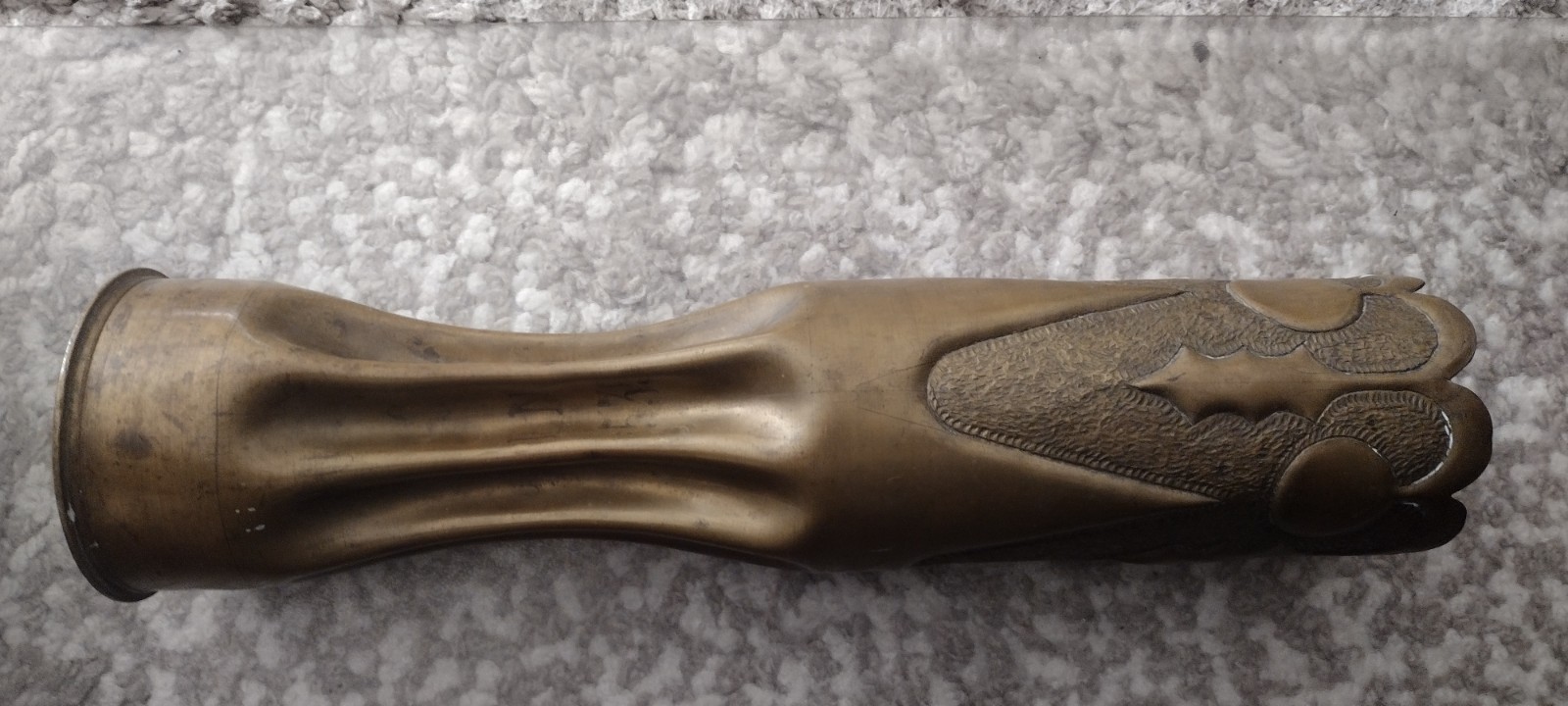 wwi trench art shell