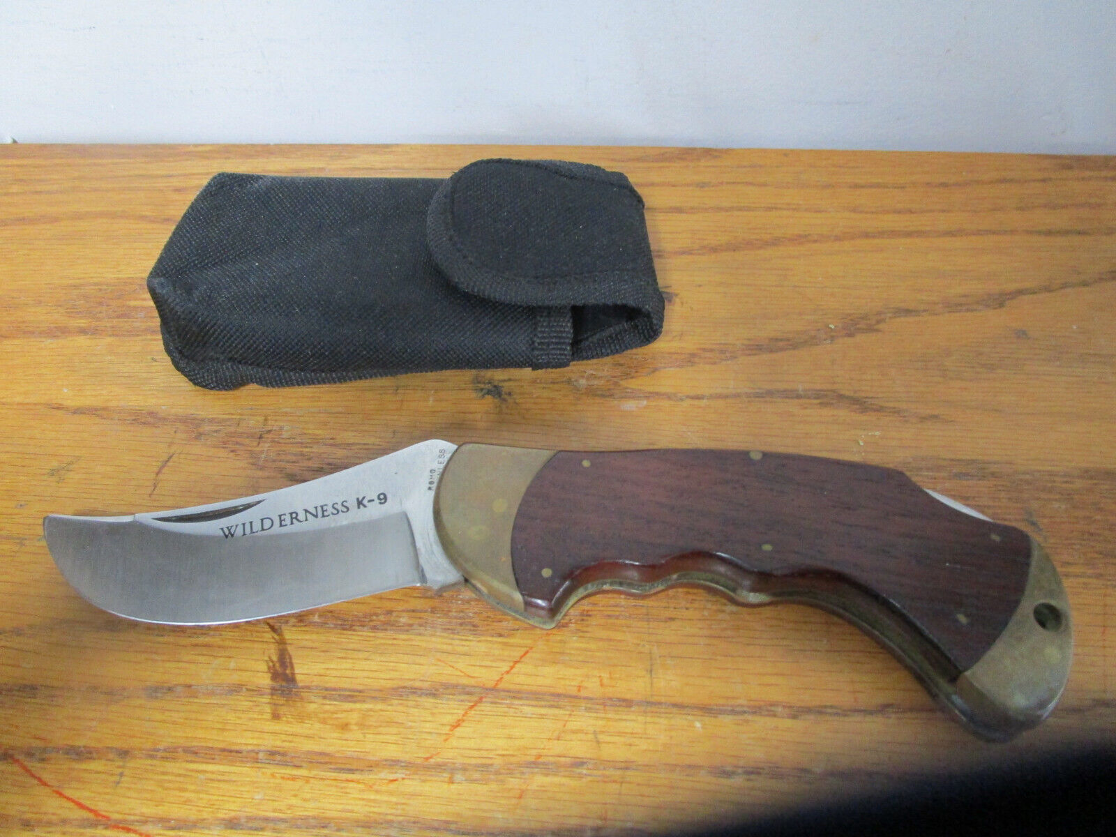 Vintage Wilderness Folding Knife P-9 ROMO Stainless Japan