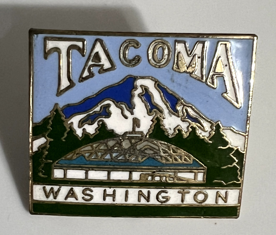 Vintage Tacoma Washington Souvenir Pin