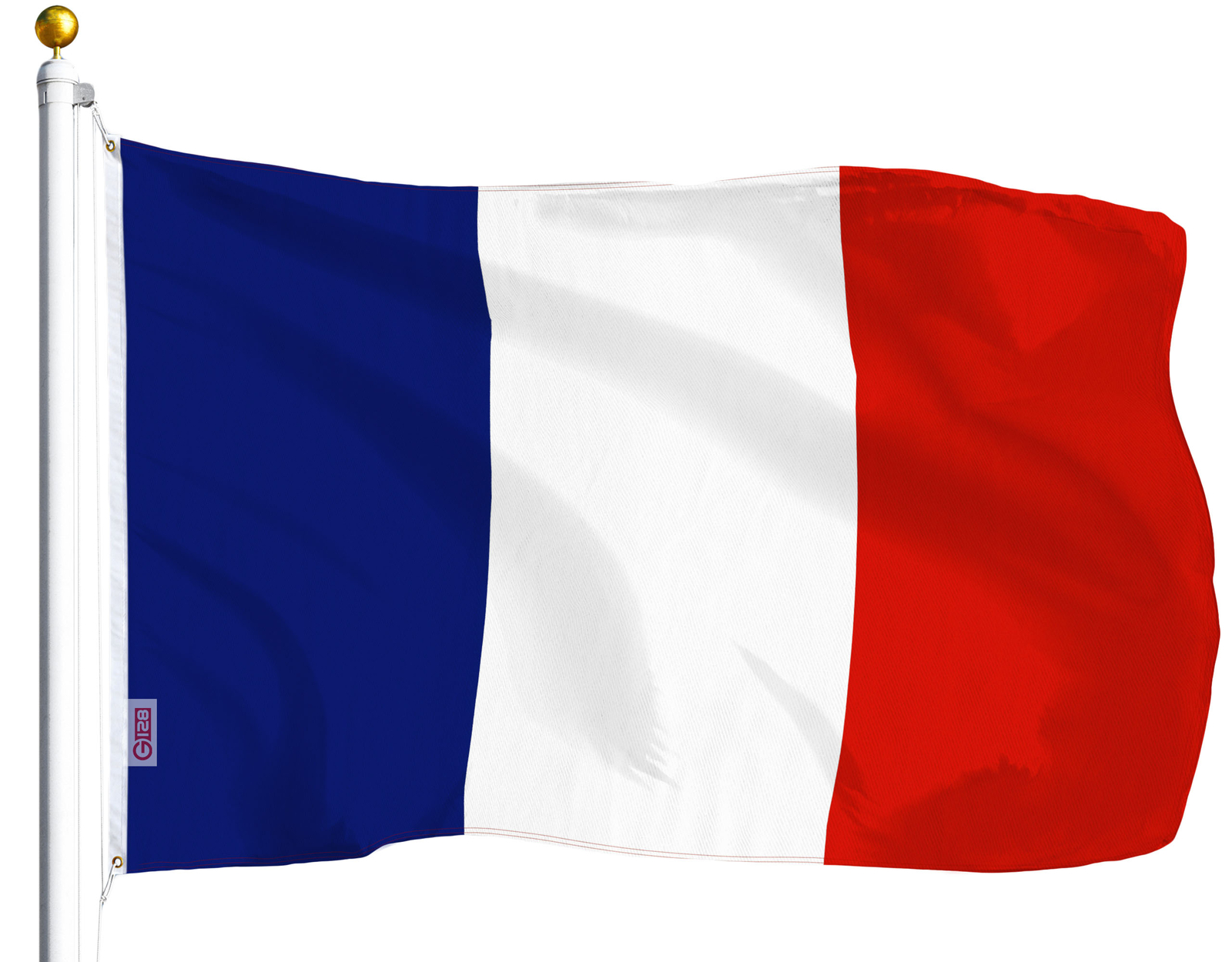 France French Flag 3x5 Ft Outdoor Soccer Football Fan Brass Grommets G128 France French Flag 3x5 Ft Outdoor Soccer Football Fan Brass Grommets G128