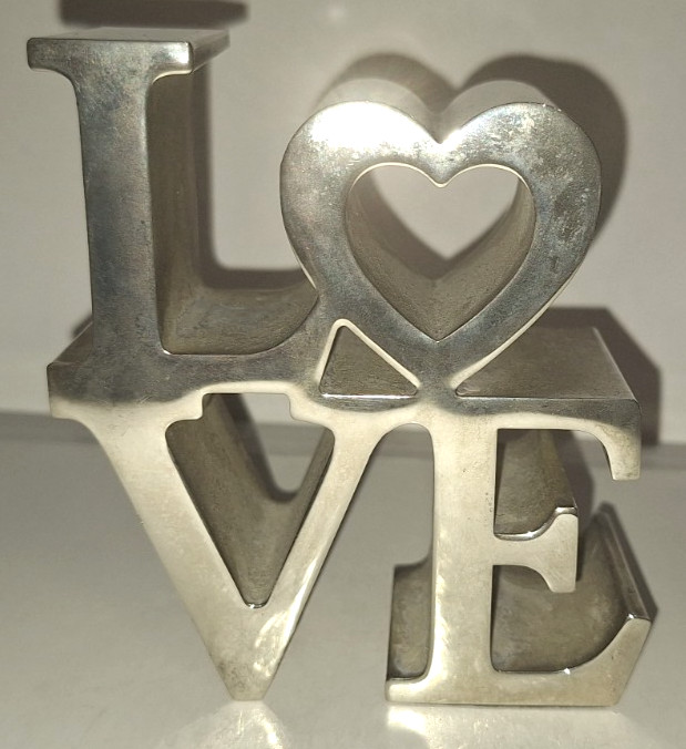 VTG MCM ROBERT INDIANA STYLE Love 
