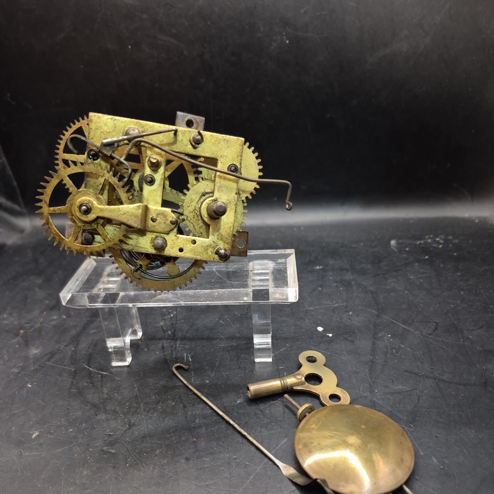 vintage very small  Clock Mech  U49