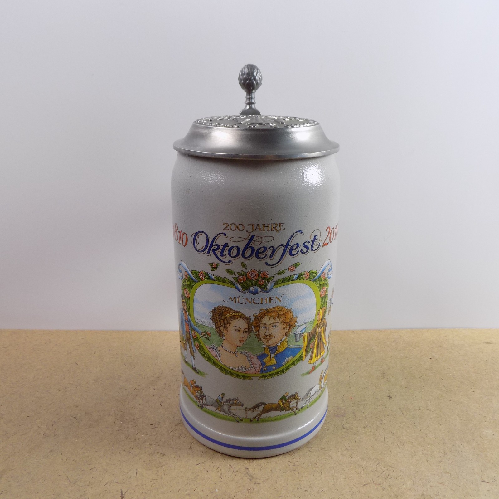 1810-2010 Oktoberfest Beer Stein 200 Jahre Tita Gronemeyer  VGC Germany