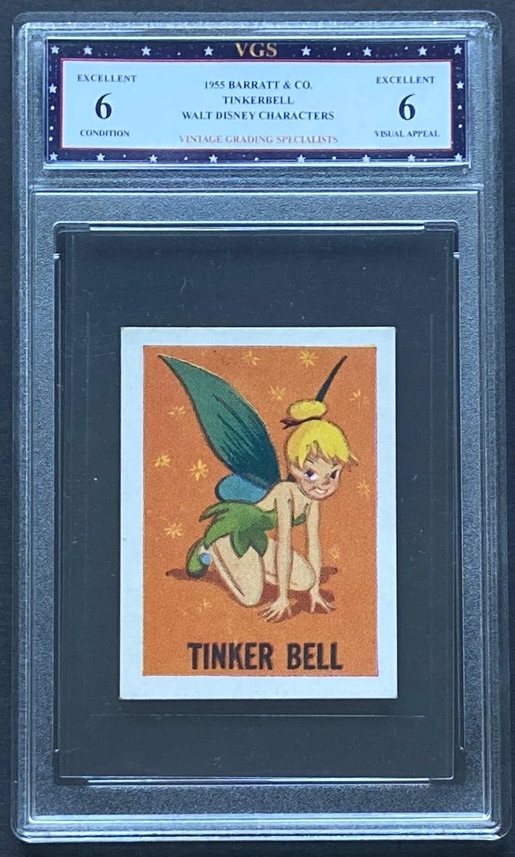 Rare VGS 6 1955 Barratt Tinkerbell #32 Walt Disney Characters