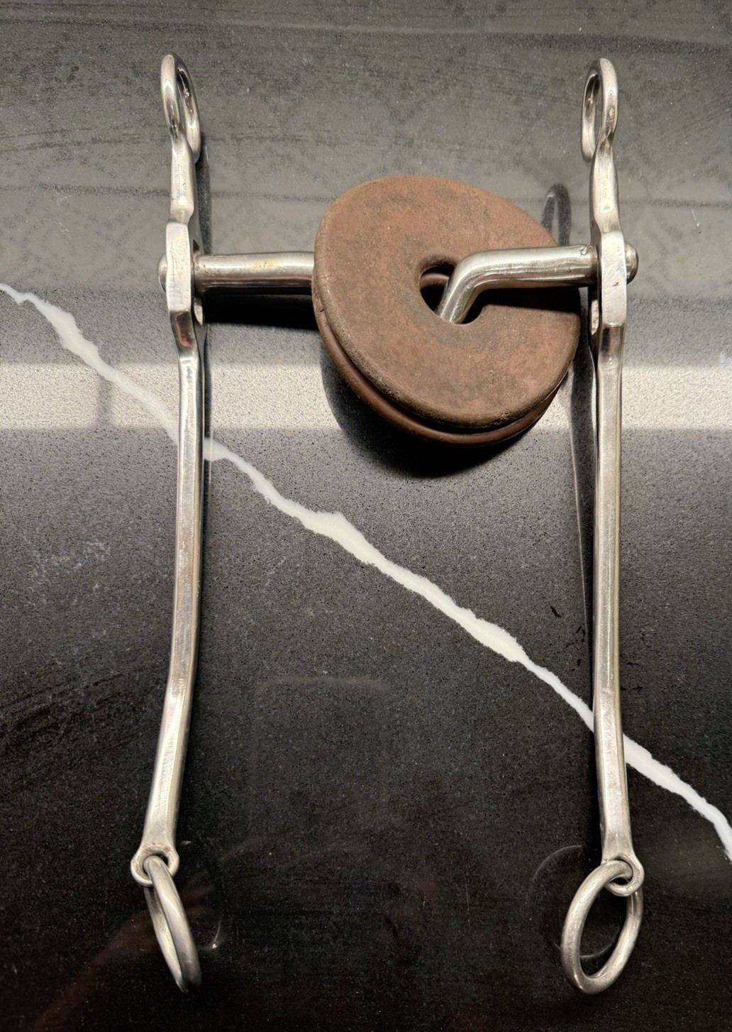 Western Mule Curb Bit 10\