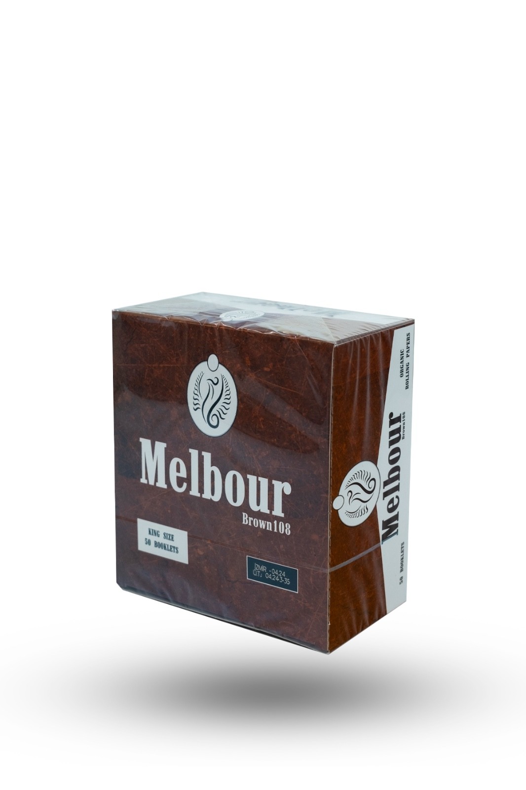 Melbour Brown KS  Rolling Papers – Full Box (50 Booklets x 32 Papers)
