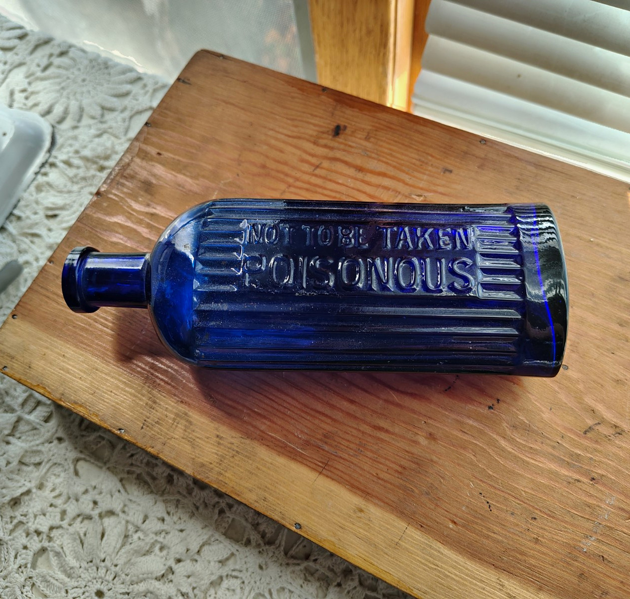 vintage NOT TO BE TAKEN POISONOUS, EVANS KO-26 variant 