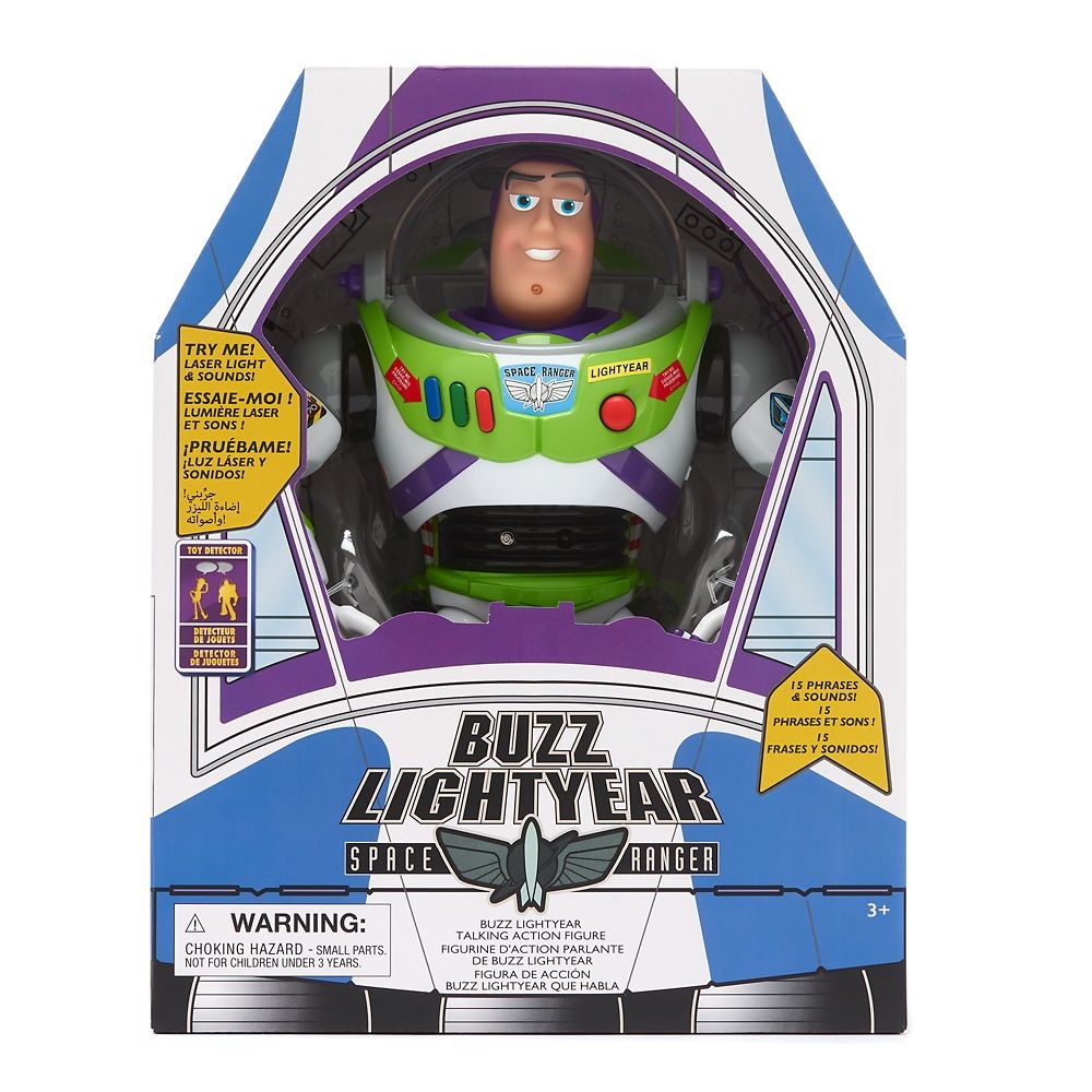 Disney Parks Buzz Lightyear Interactive Talking Action Figure Toy Story 12\