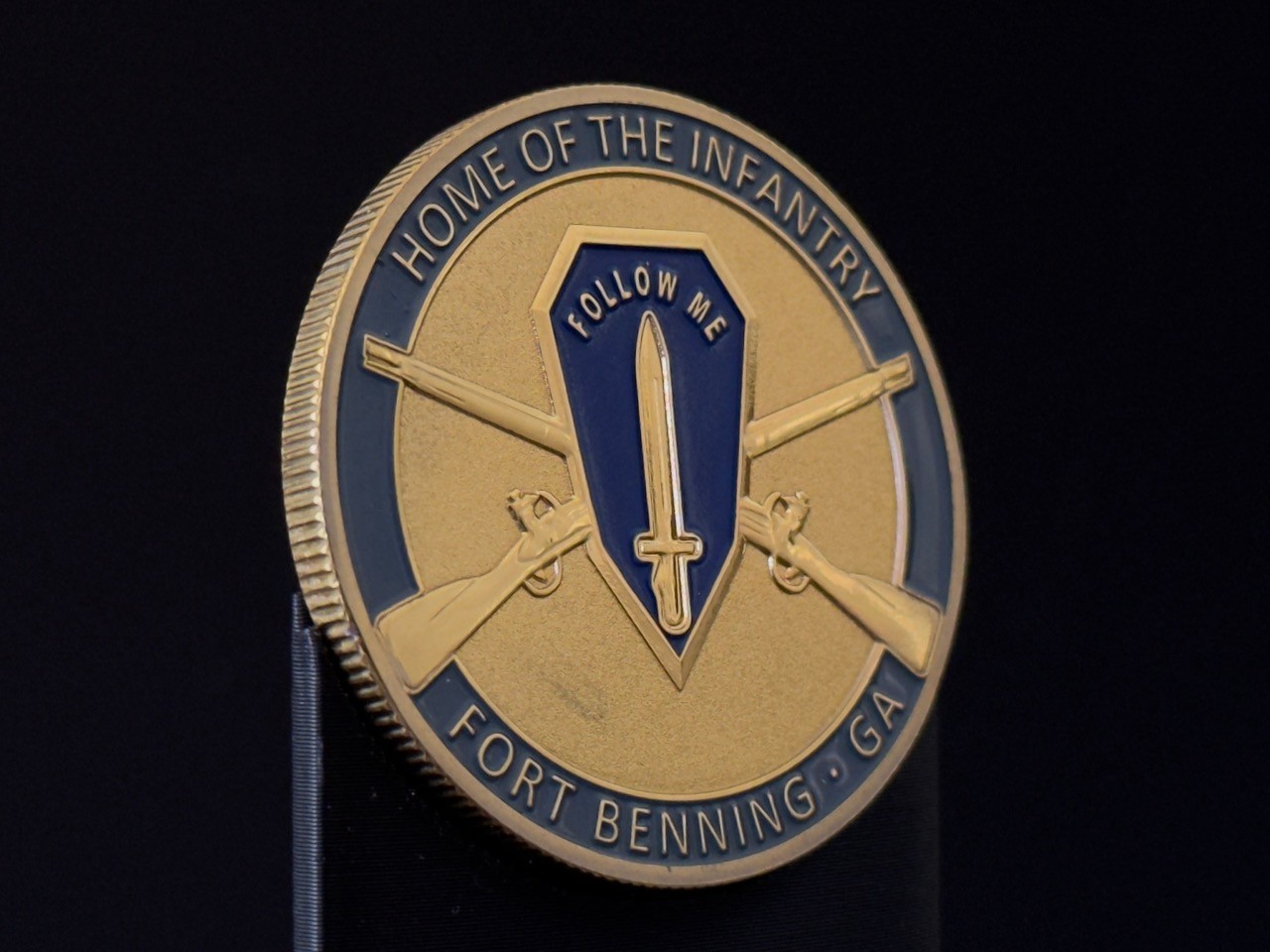 U.S. Army Fort Benning Home of the Infantry Challenge Coin U.S. Army Fort Benning Home of the Infantry Challenge Coin