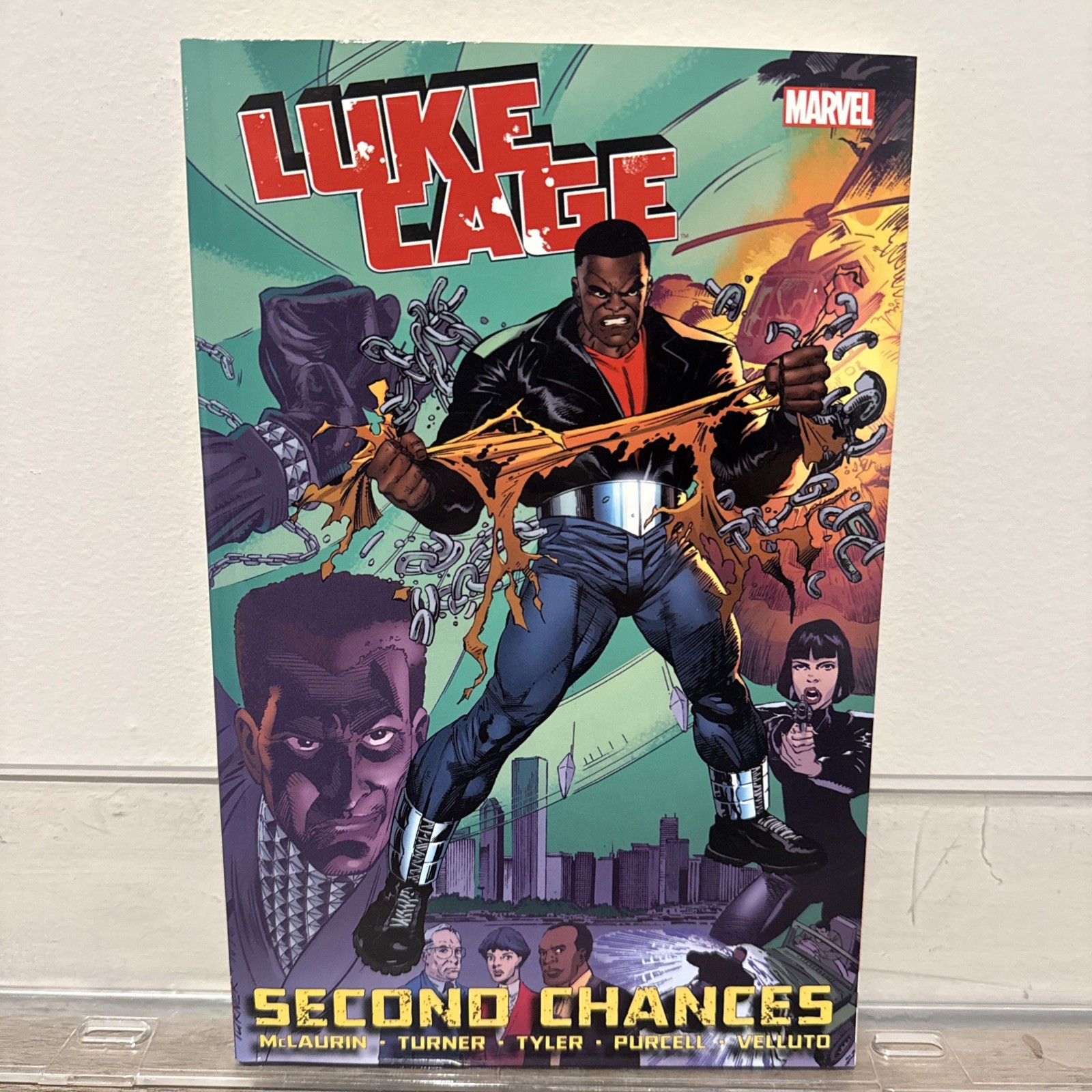 Luke Cage Second Chances Vol. 1 Trade Paperback Marvel 2015 1st Printing NEW Luke Cage Second Chances Vol. 1 Trade Paperback Marvel 2015 1st Printing NEW