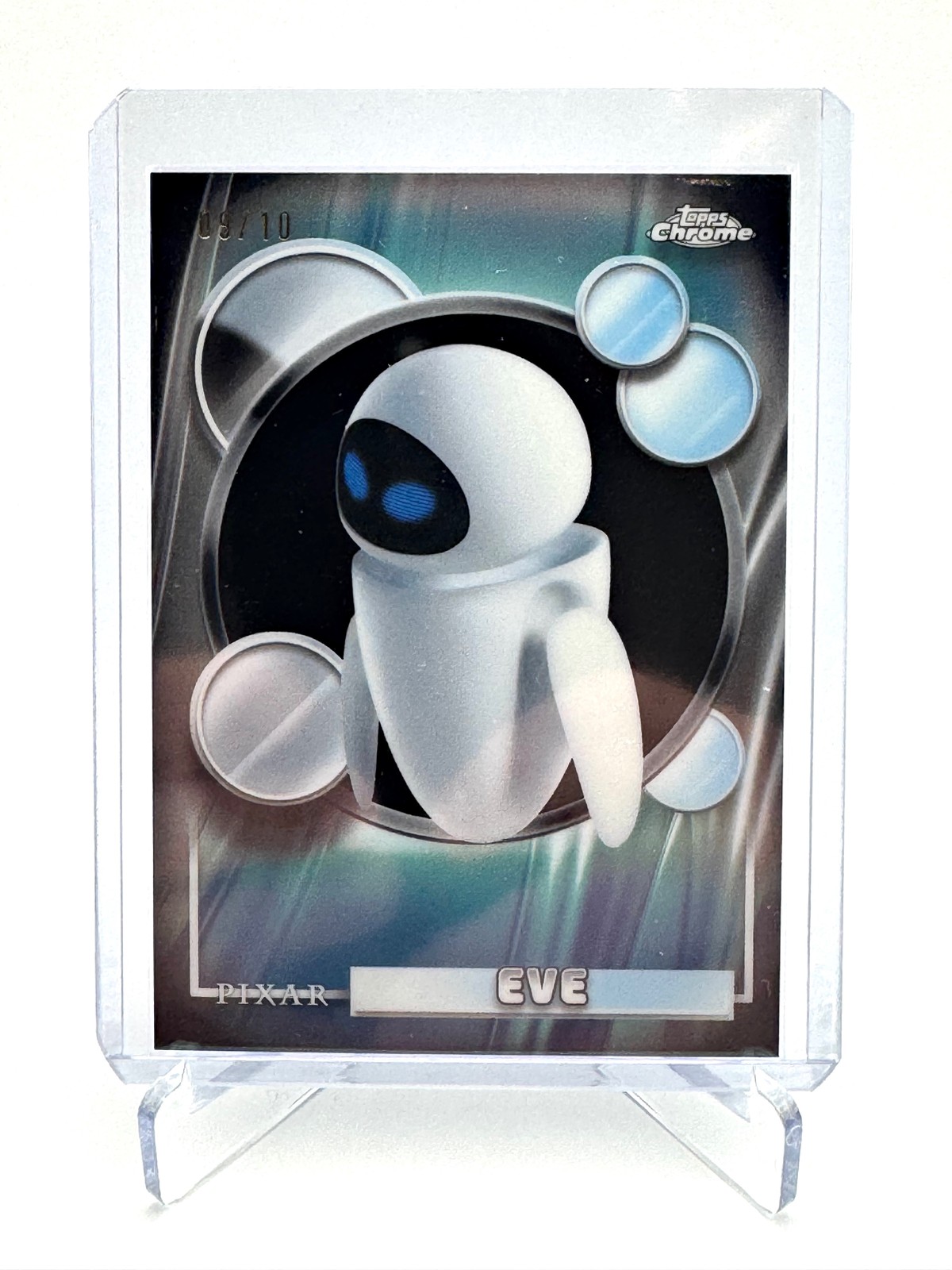 2026 Disney Topps Chrome EVE 9/10 #146 Black Refractor /10