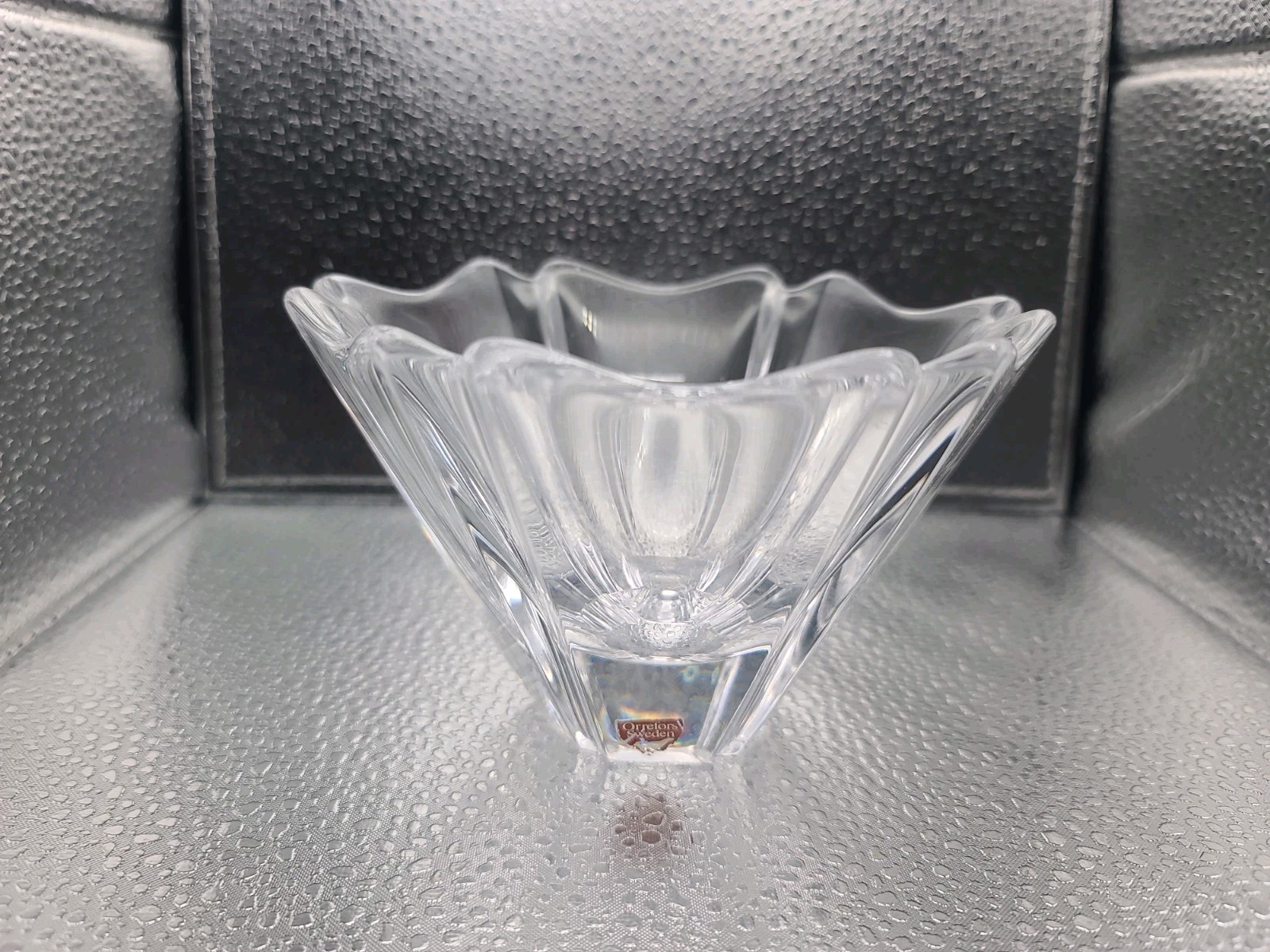 Orrefors Orion 5in Round Bowl