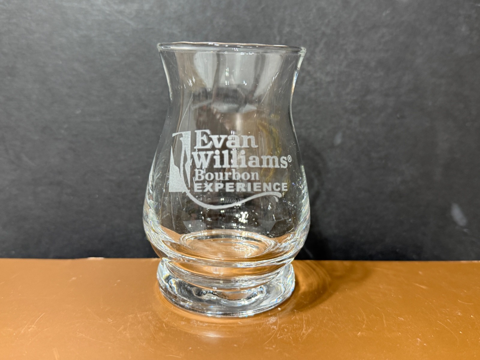 Evan Williams Etched Bourbon Experience Nosing Sipping Taster Glass