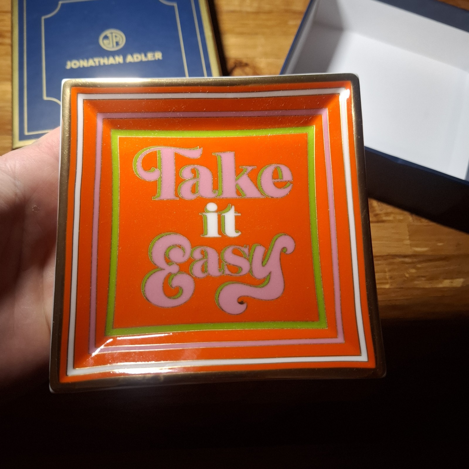 Jonathan Adler Take it easy Tray Gift Boxed