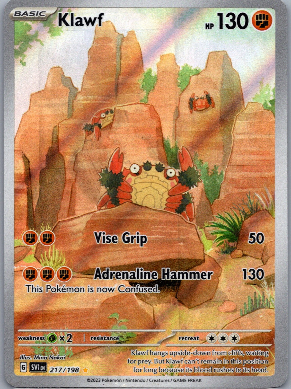 SV01: Scarlet & Violet Base Set #217/198 Klawf