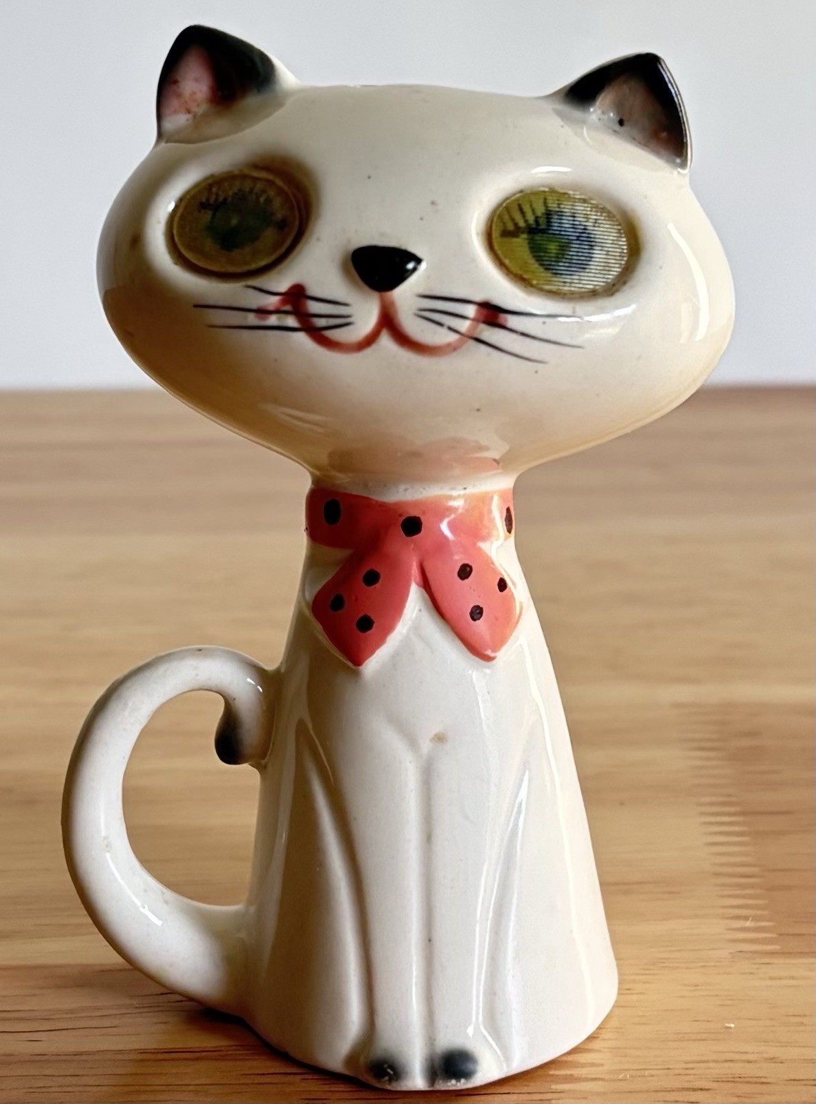 Rare Vintage Holt Howard Winky Blinky Japan Kitty Cat Salt Shaker 4” H