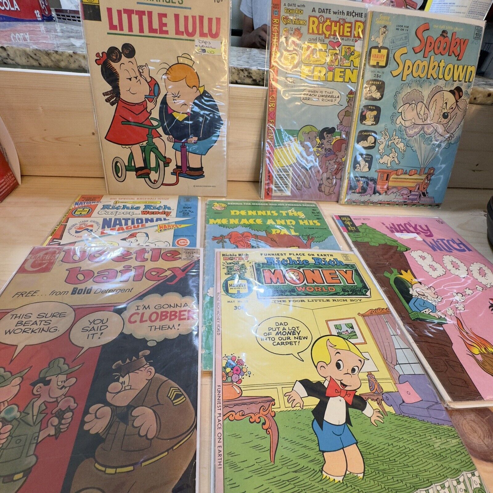 vintage comic book collection lot