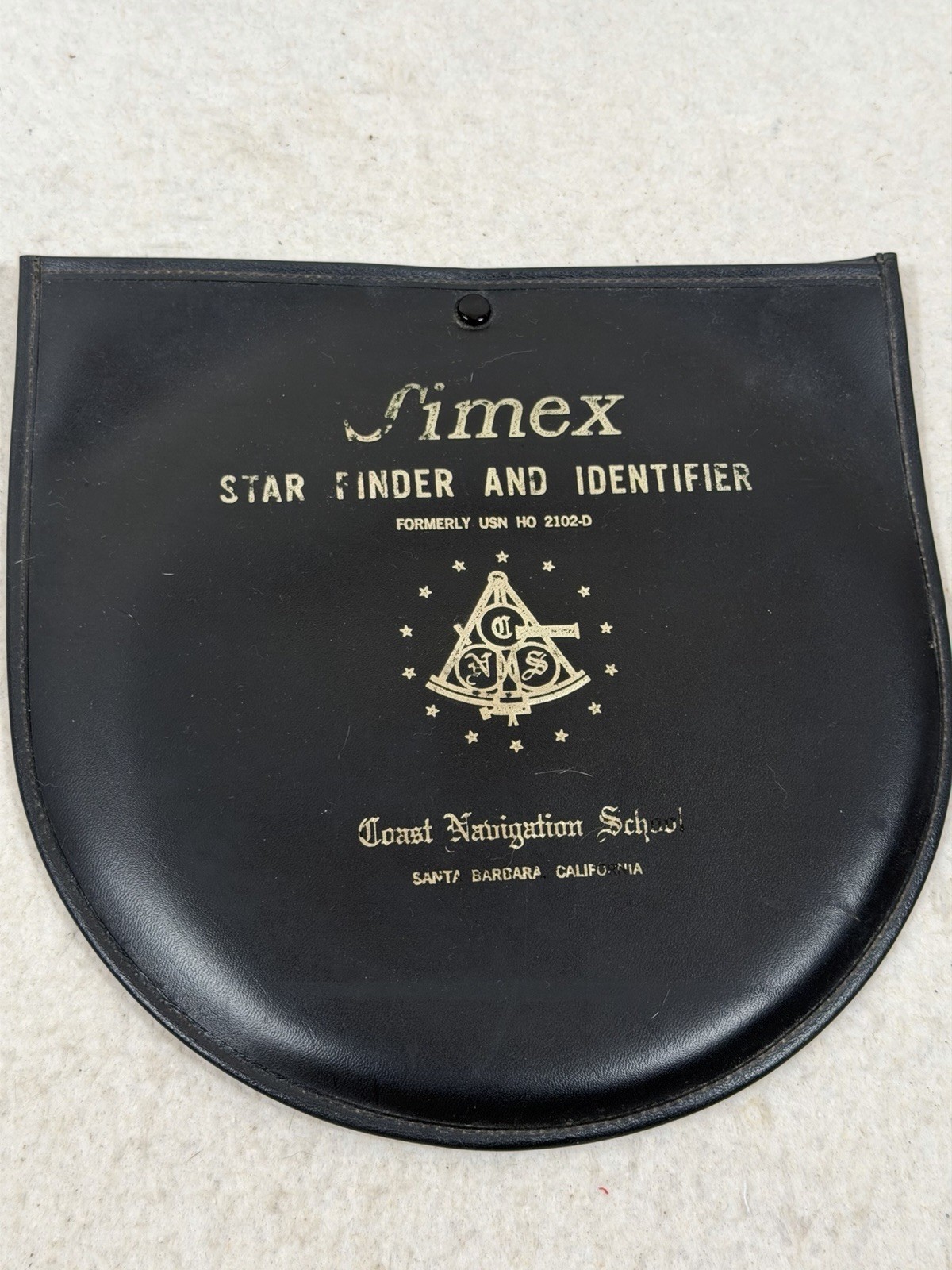 Vintage Simex Star Finder Identifier USN HO 2102 D Nautical Navigation 1973