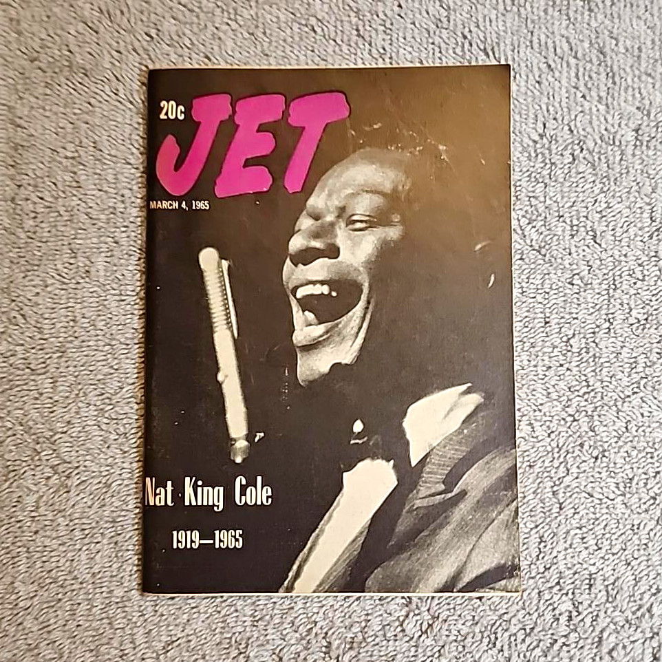 JET Magazine March 4 1965 Nat King Cole 1919-1965 Memorial Tribute