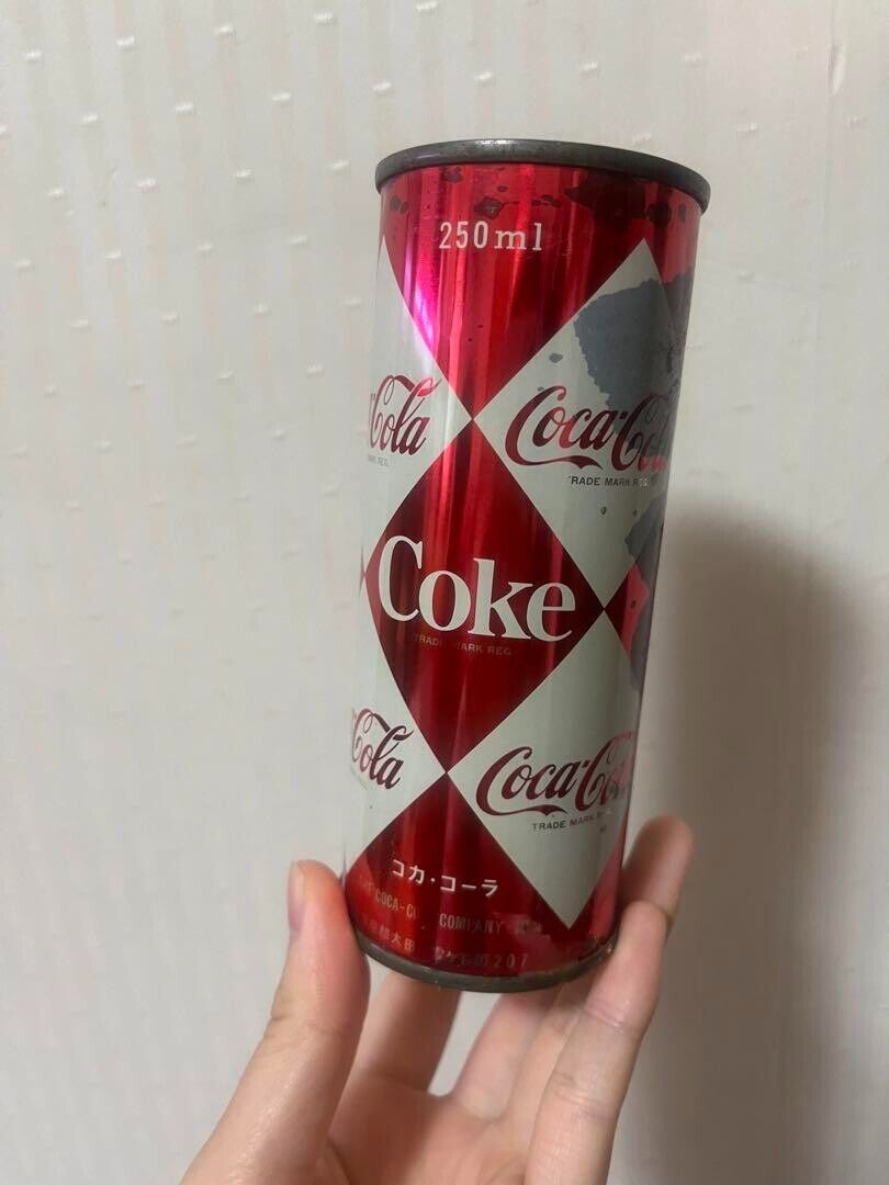 1960\'s Coca Cola Multi Diamond 250ml Can Japan Vintage Very Rare