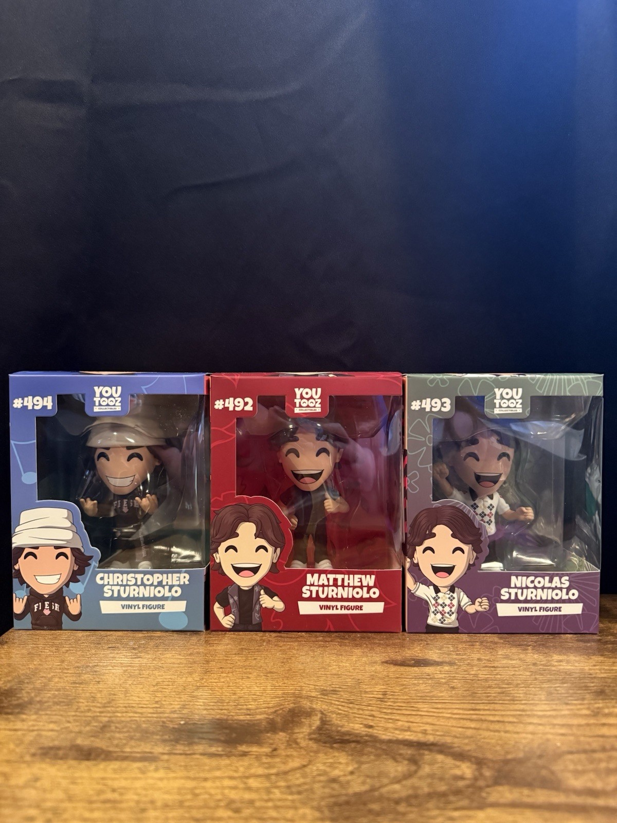 Youtooz Limited Edition Sturniolo Triplets Collection With Protectors 