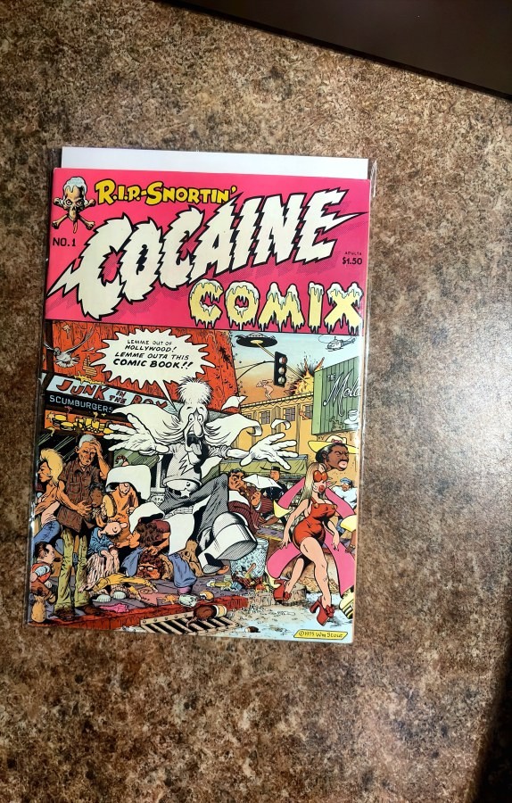 Cocaine Comix #1 Last Gasp 3rd Printing Underground Comix Comic