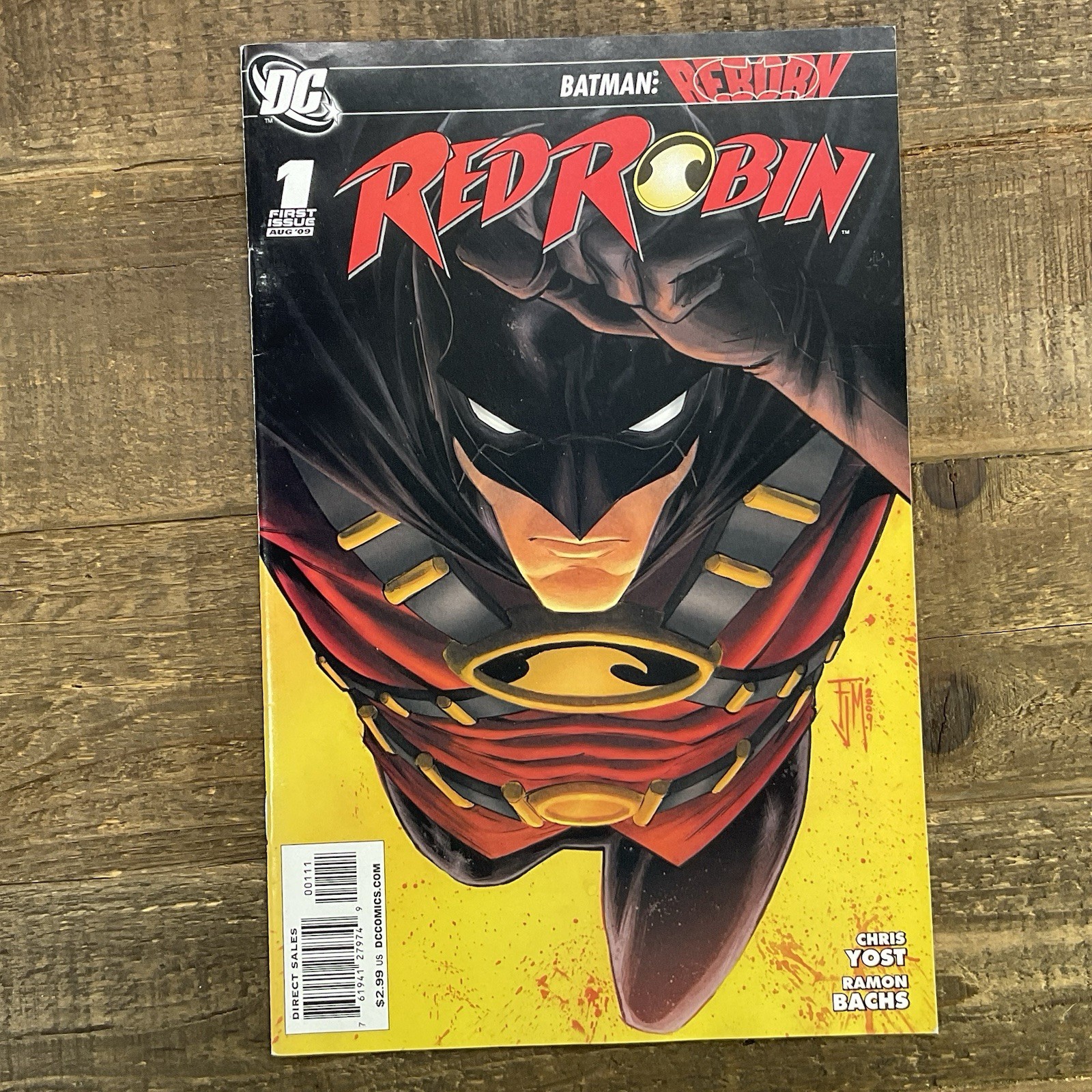 Red Robin #1 Batman Reborn Aug 2009 DC Comics Tim Drake VG Bagged Boarded